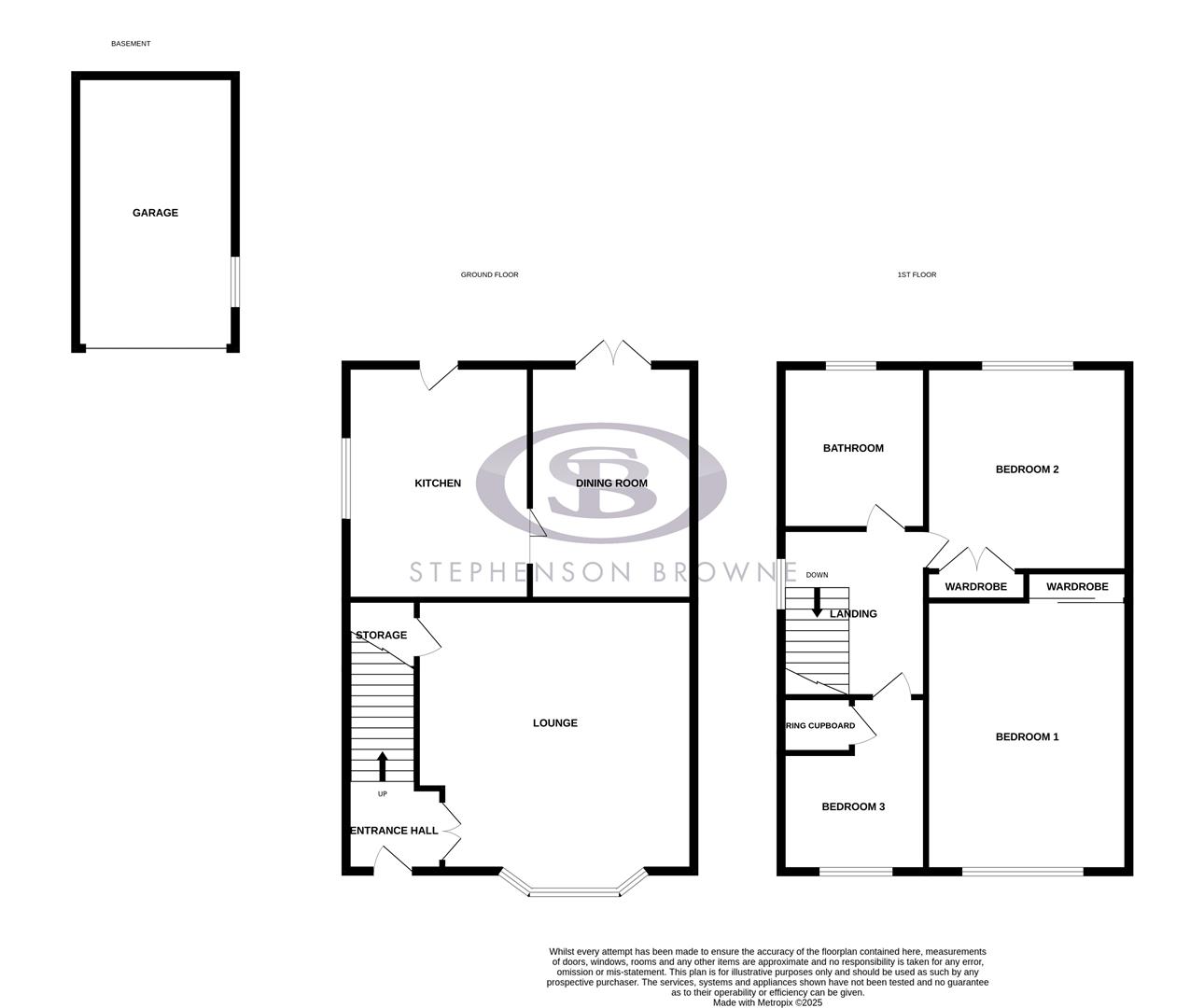 3, Camborne Close, Congleton floorplan