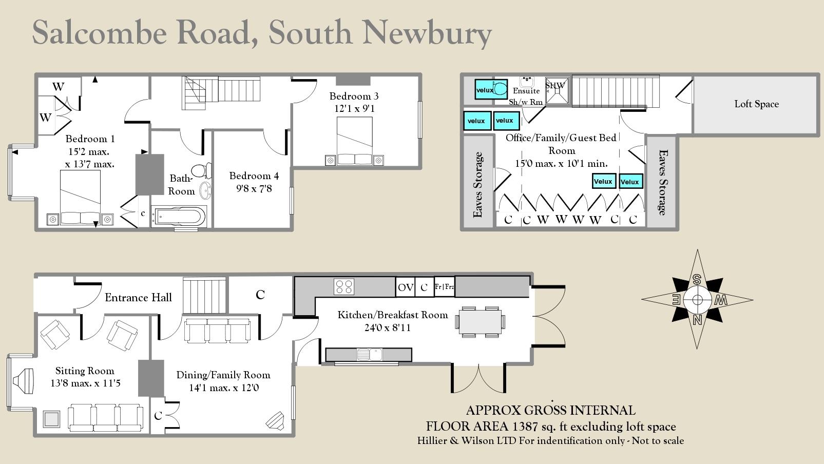 Salcombe Road, Newbury floorplan