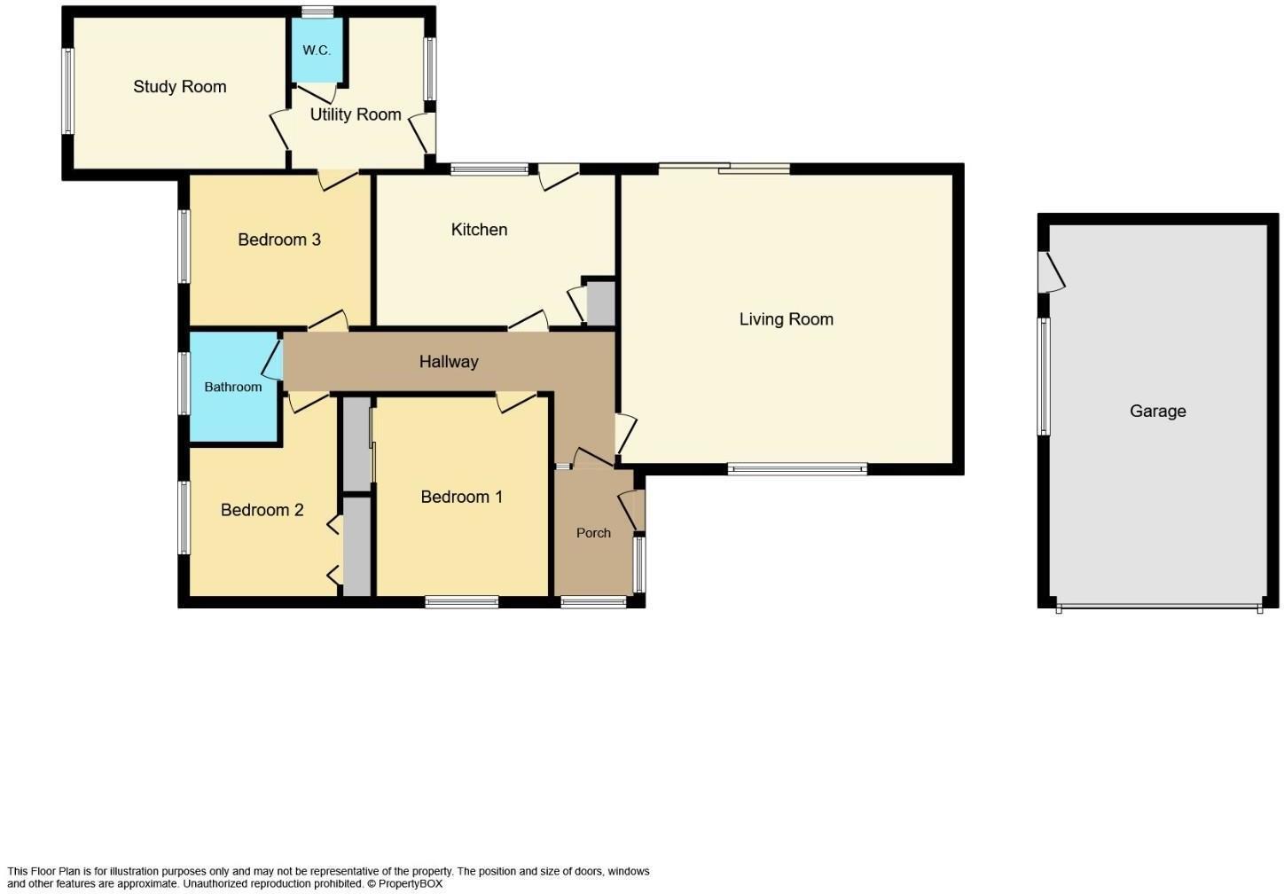 9, West Drive, Brandon floorplan