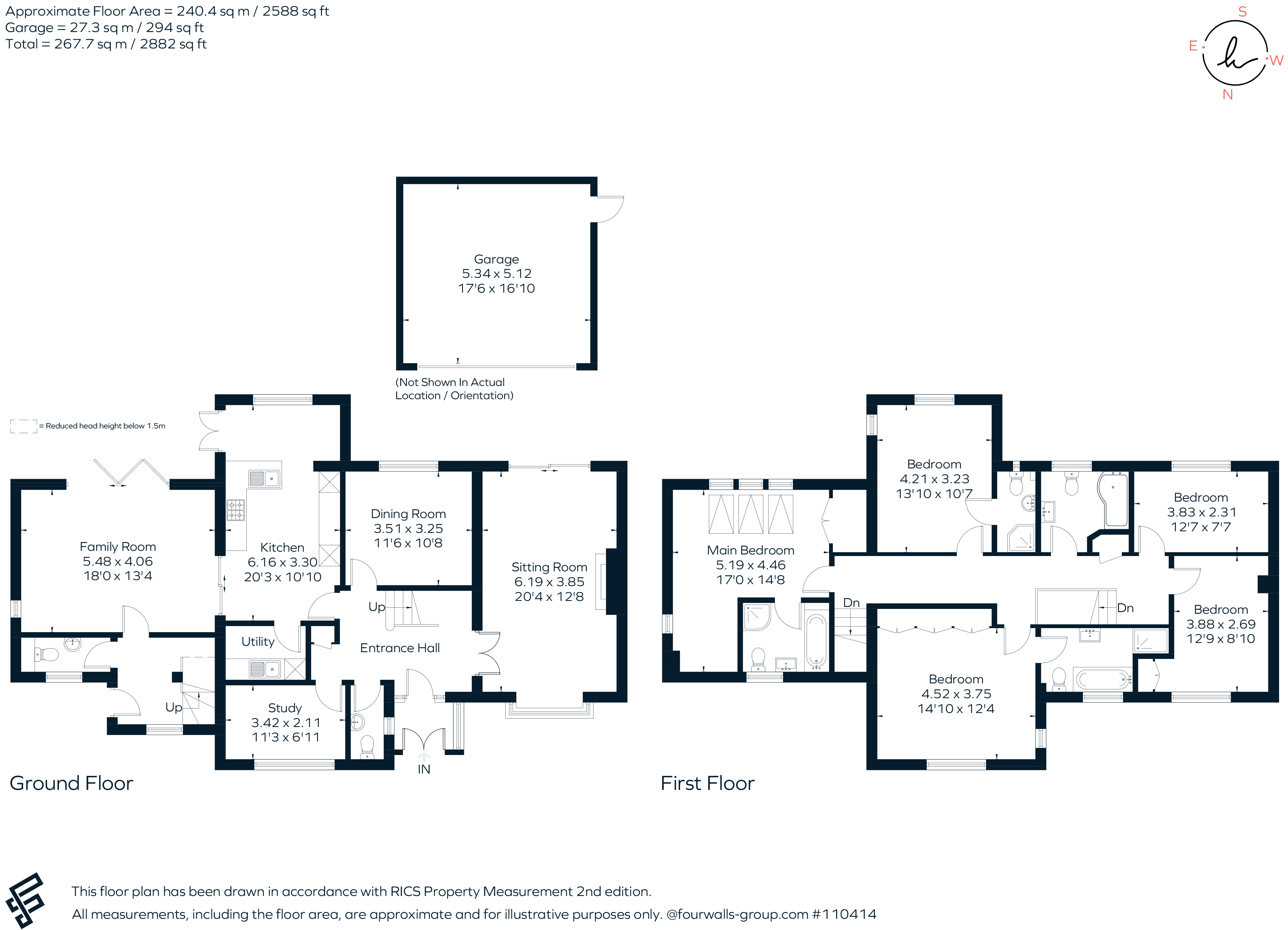 17, Oaklands, Cirencester floorplan