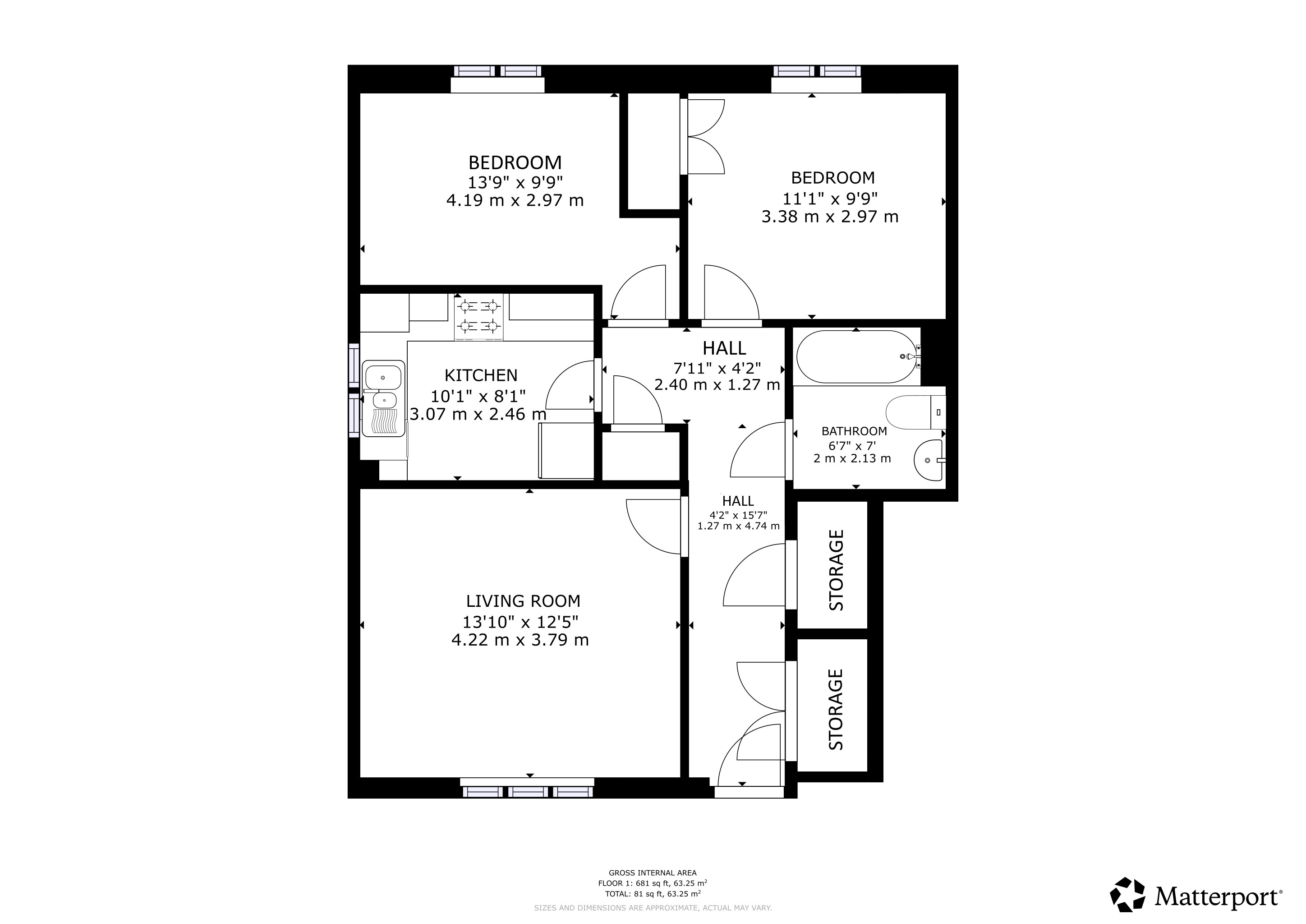 6, Low Borland Way, Glasgow floorplan