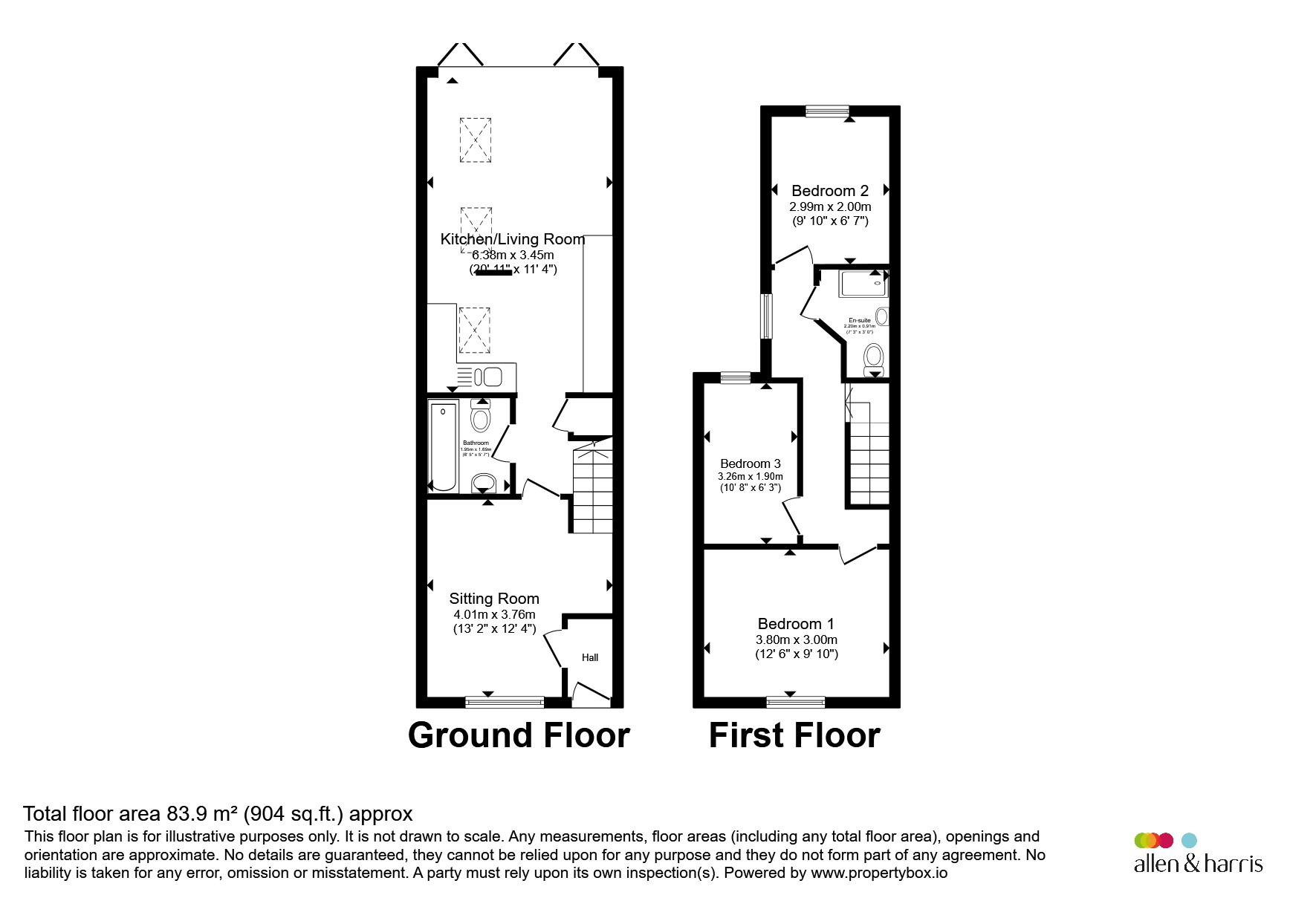 10, Watson Road, Cardiff floorplan