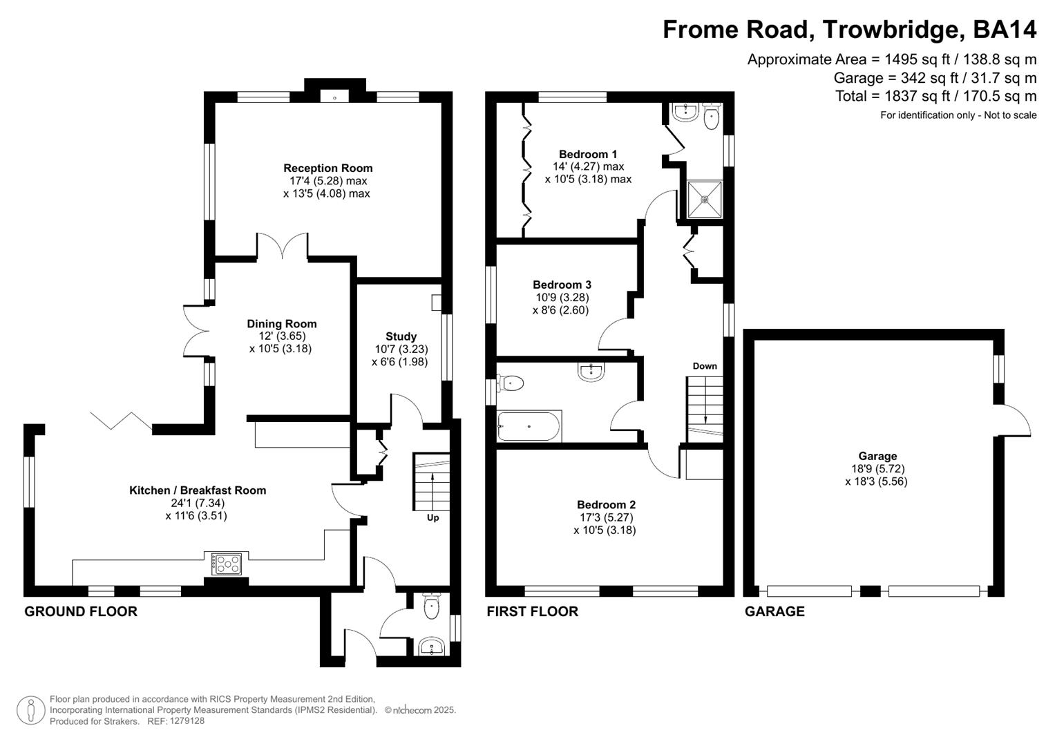 278, Frome Road, Trowbridge floorplan