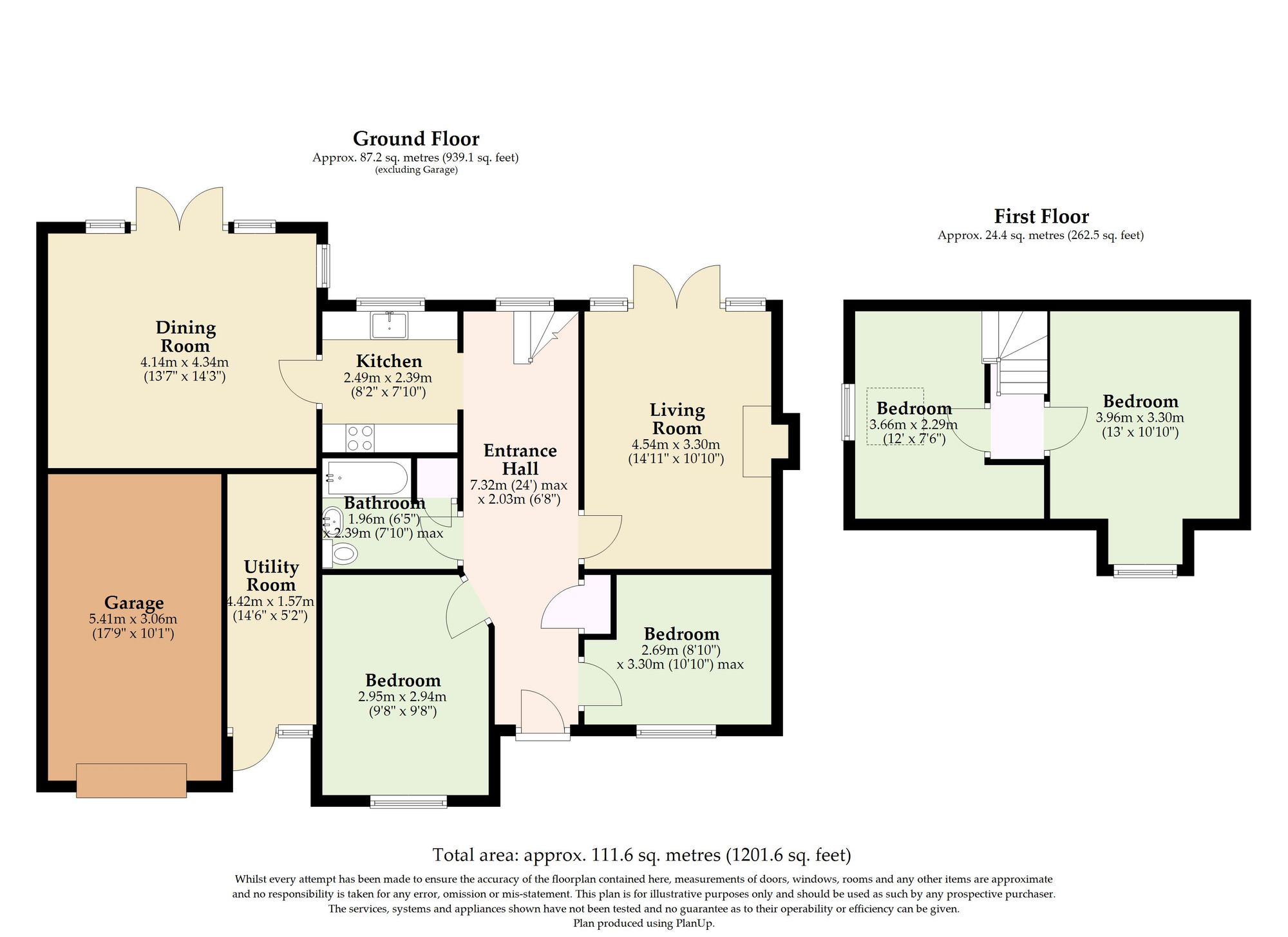 12 Manor Park Road, Lowestoft floorplan