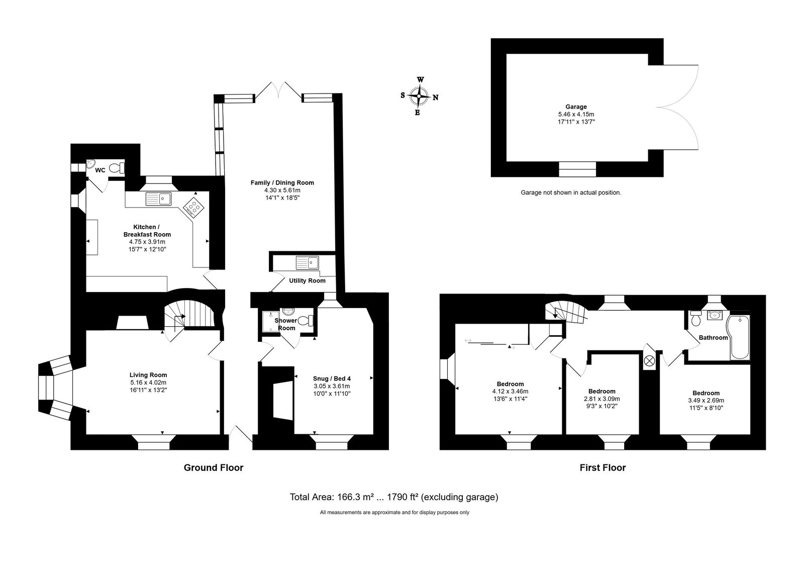The Old Smithy, Upper Castle Combe floorplan