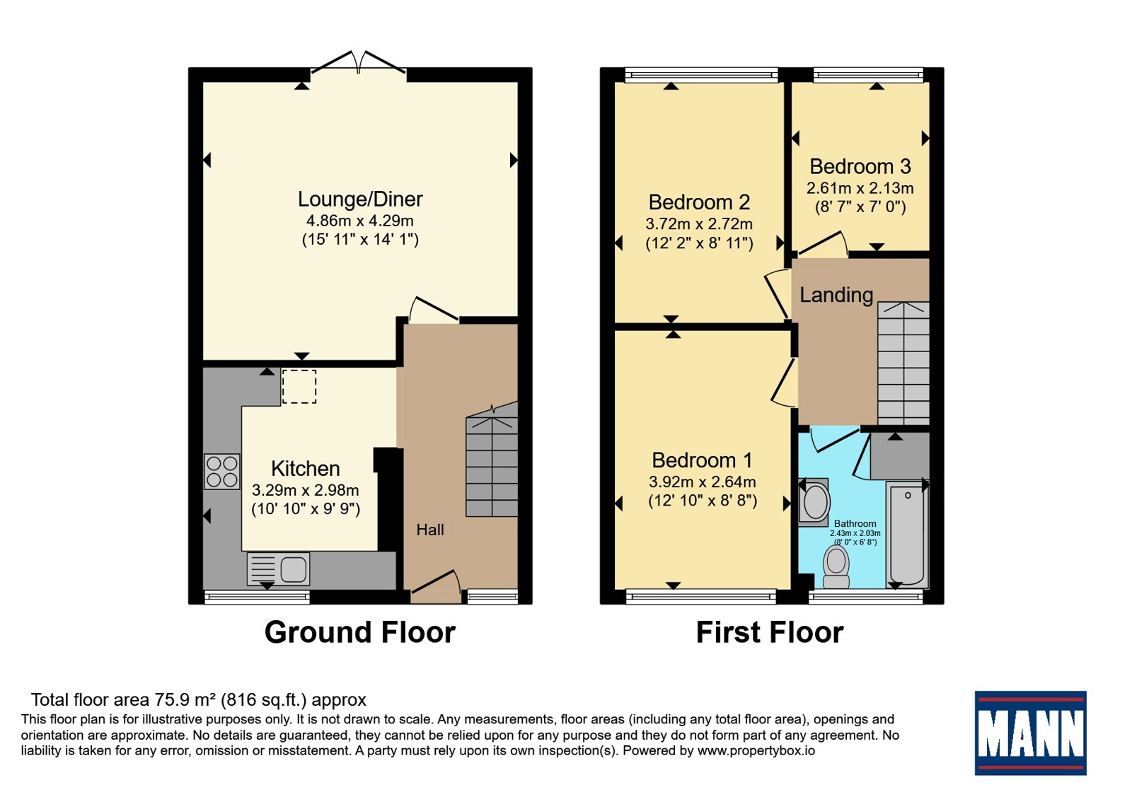 4, Burrows Lane, Kent floorplan