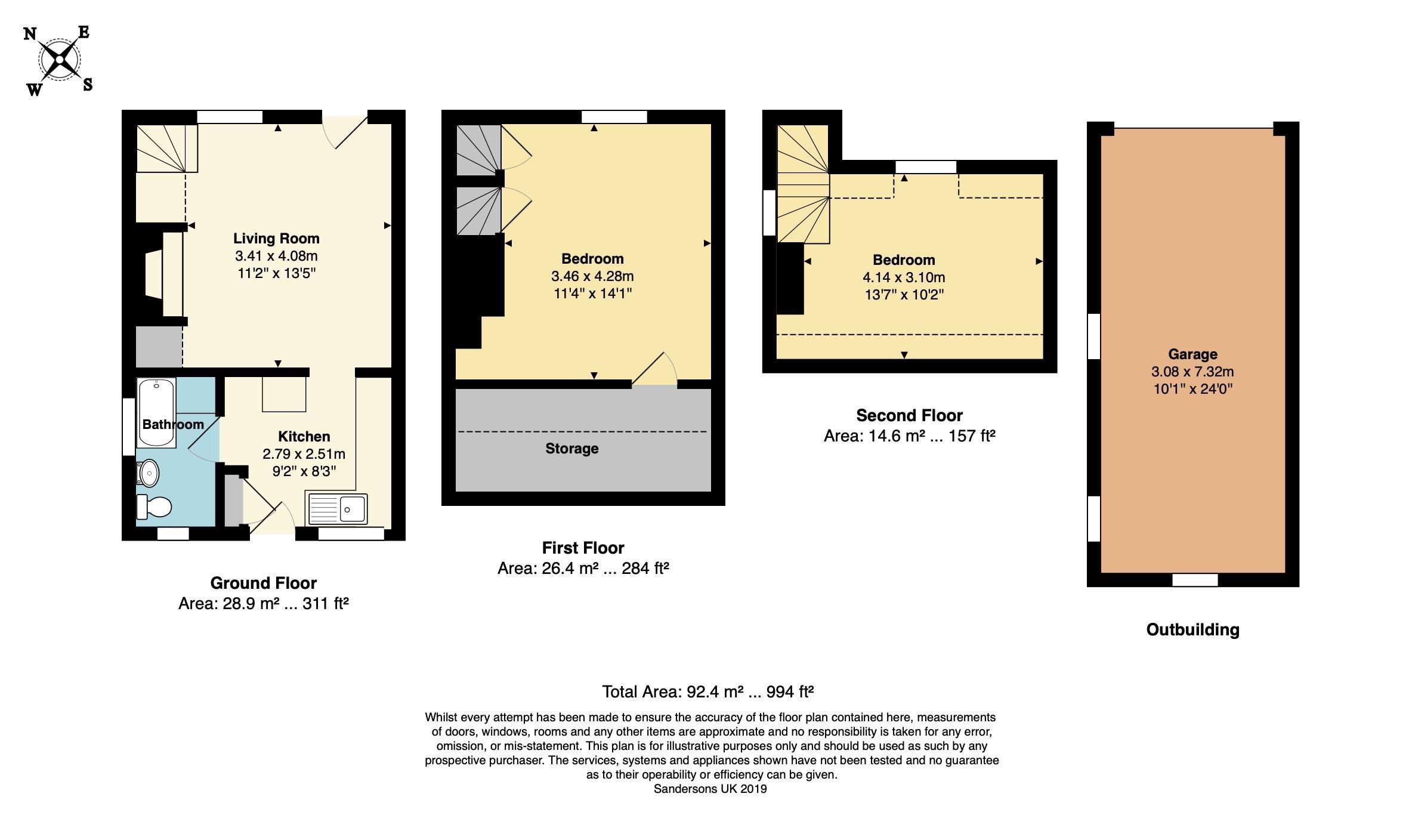 2 Bedrooms Terraced house for sale in Rattington Street, Chartham CT4