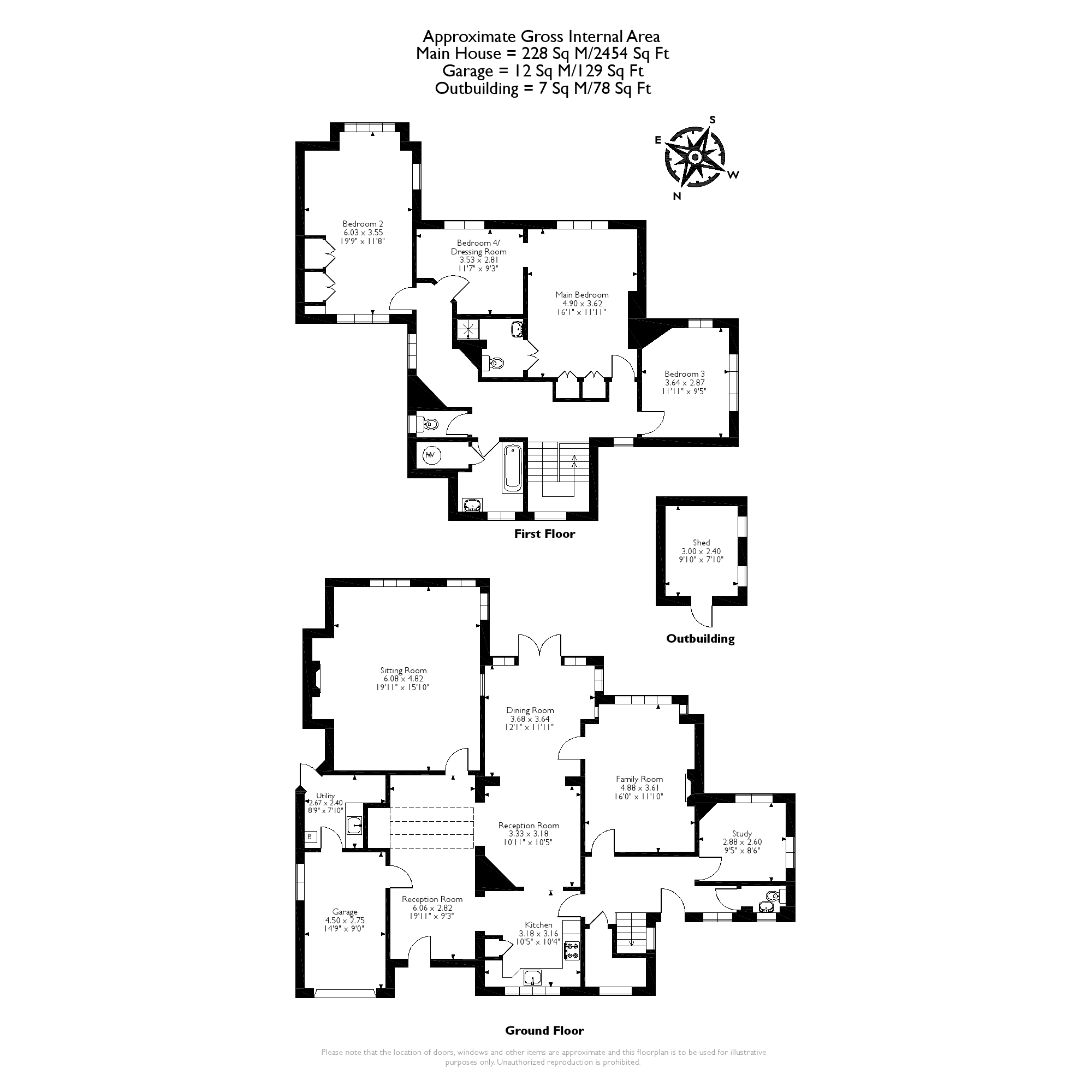 4 Bedrooms Detached house for sale in Park Corner Drive, East Horsley, Leatherhead KT24