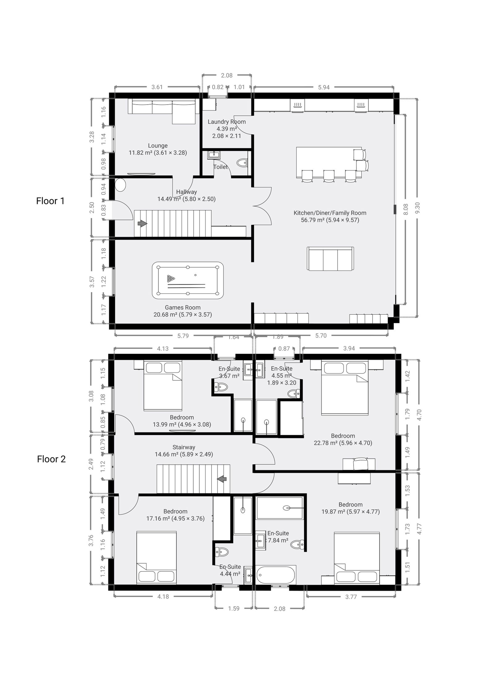 58, Wilmere Lane, Widnes floorplan