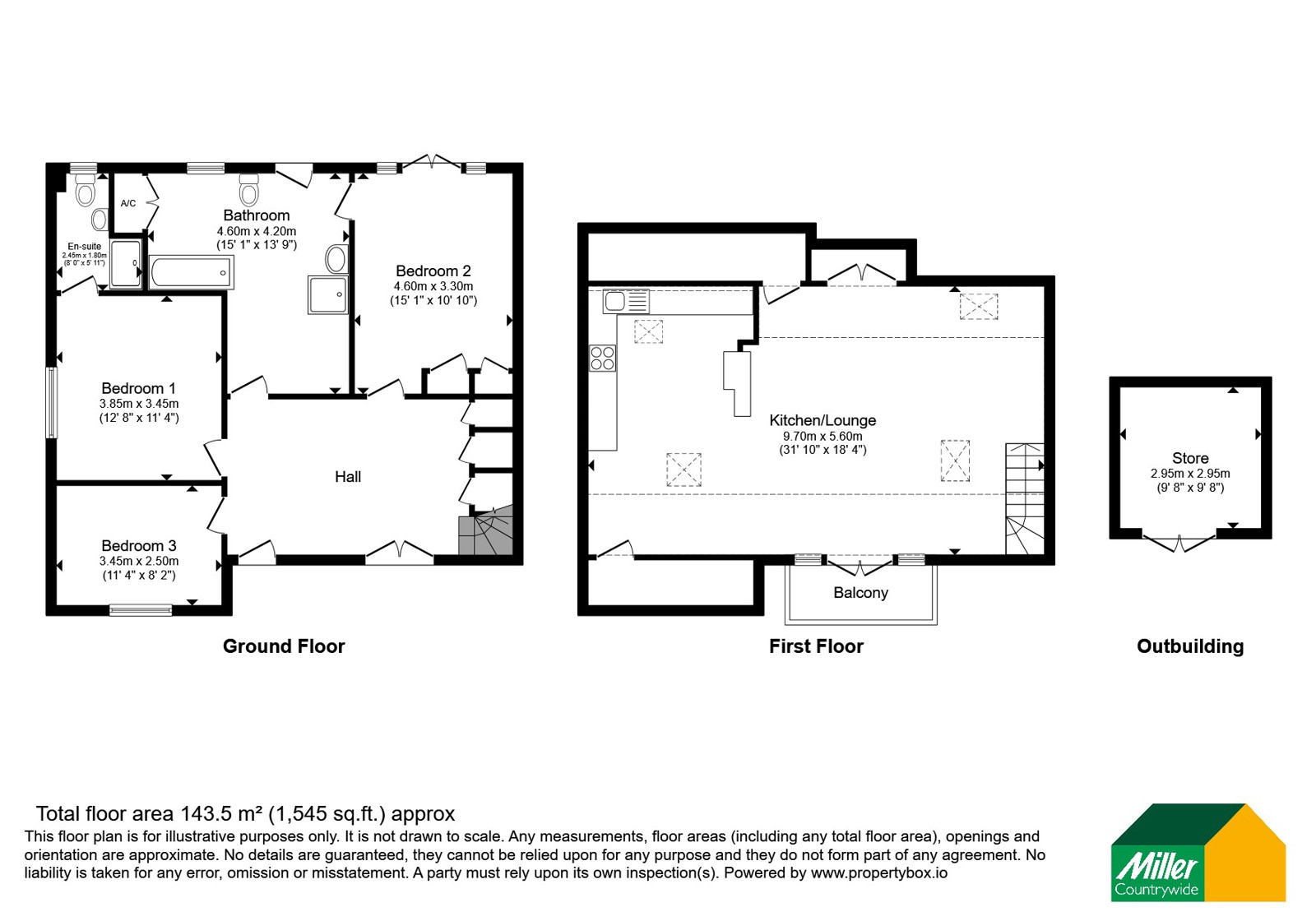 The Acorn, 1, Creekside View, Truro floorplan