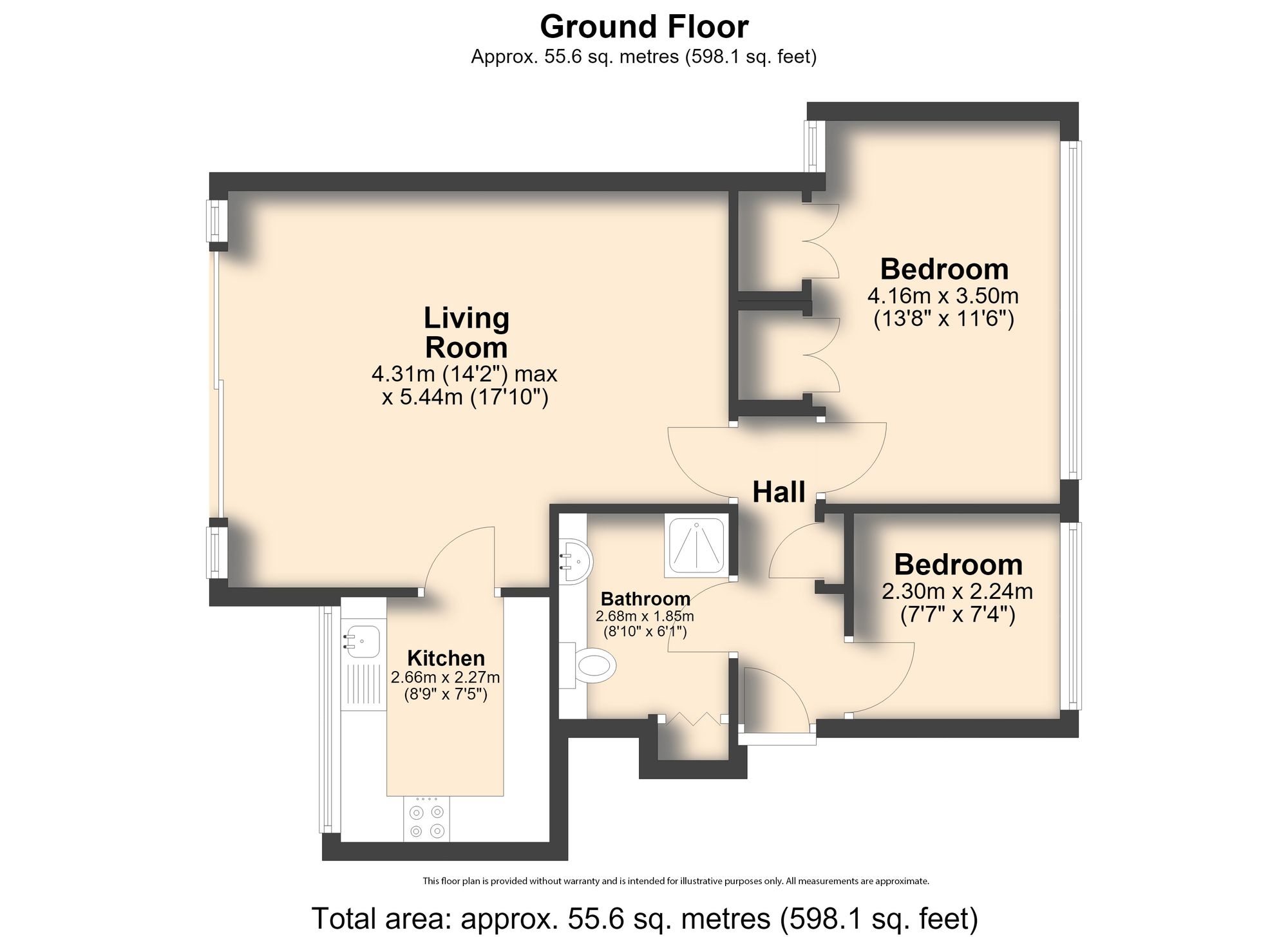 7 Oriel Mount, Sheffield floorplan