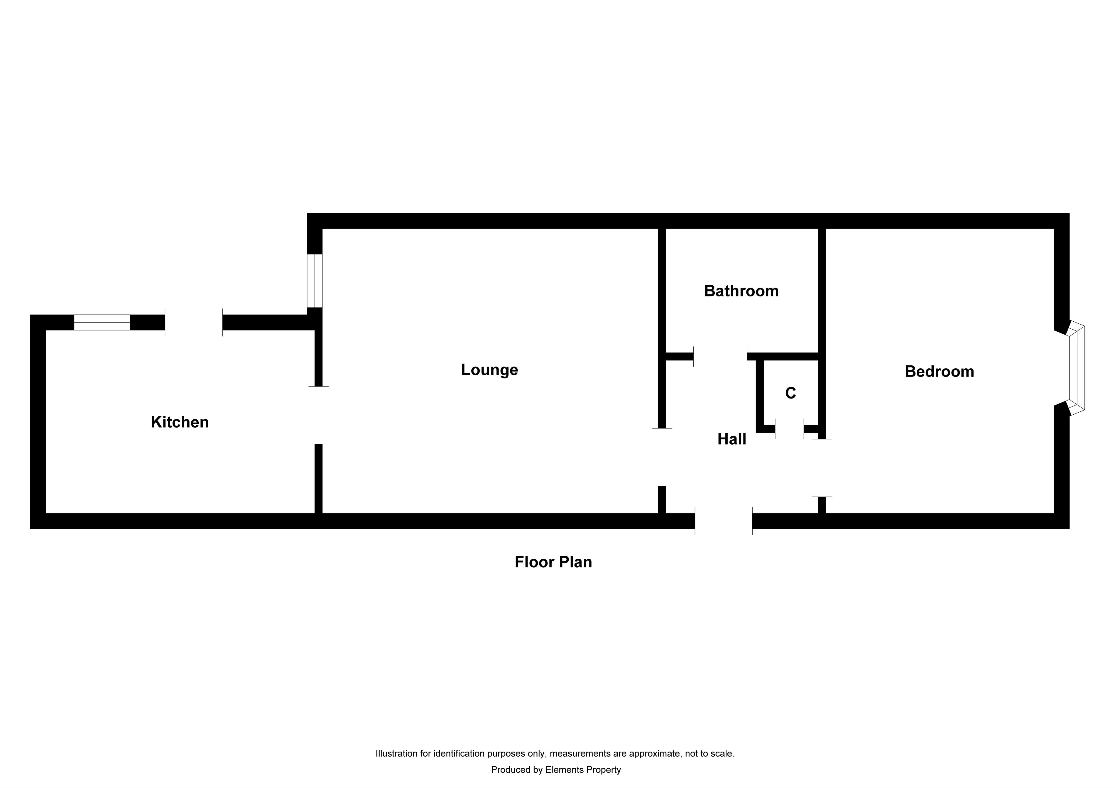 83 Raise Street, Saltcoats floorplan