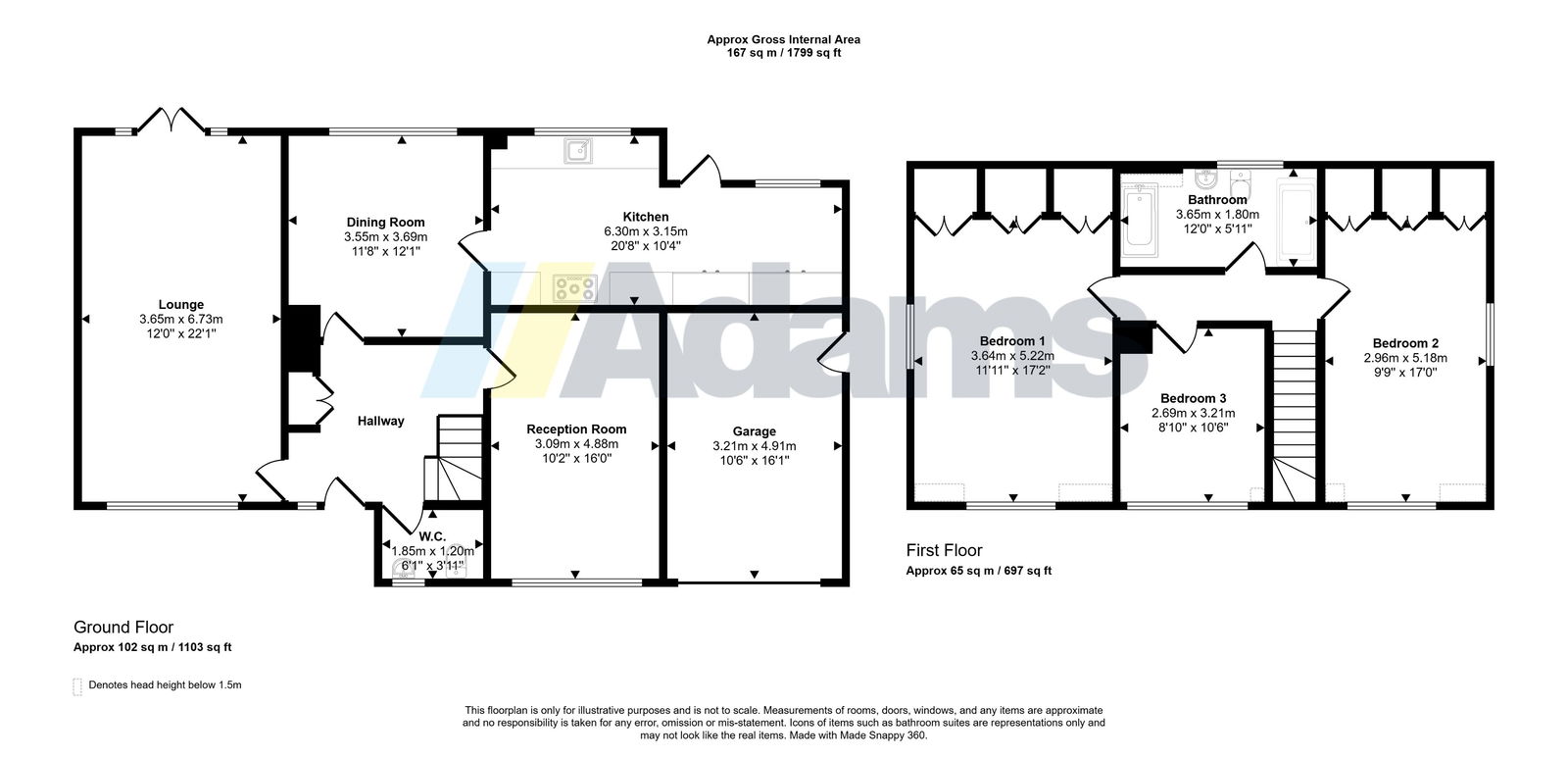 6, Langford, Liverpool floorplan