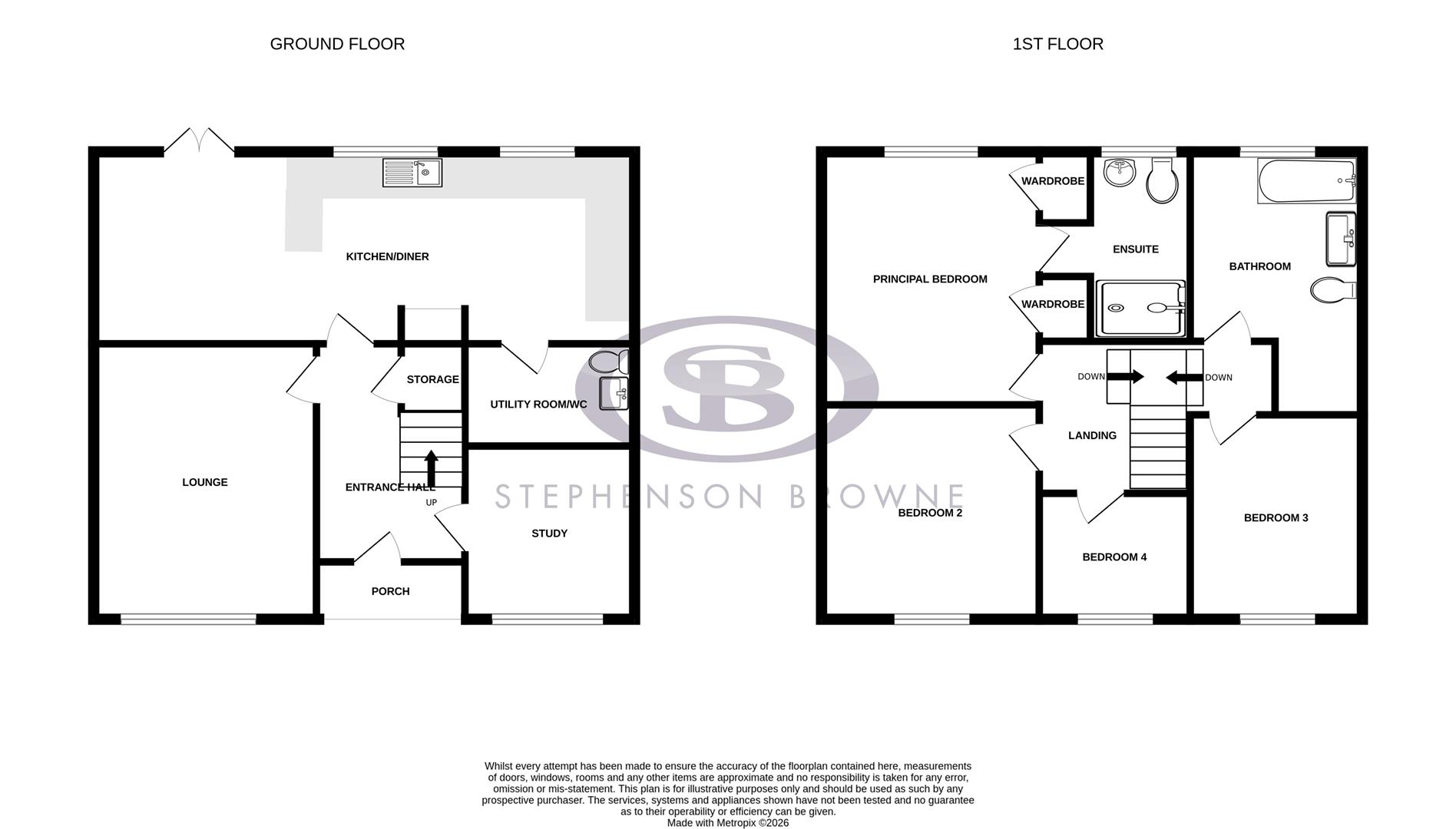3, Bladon Crescent, Alsager floorplan