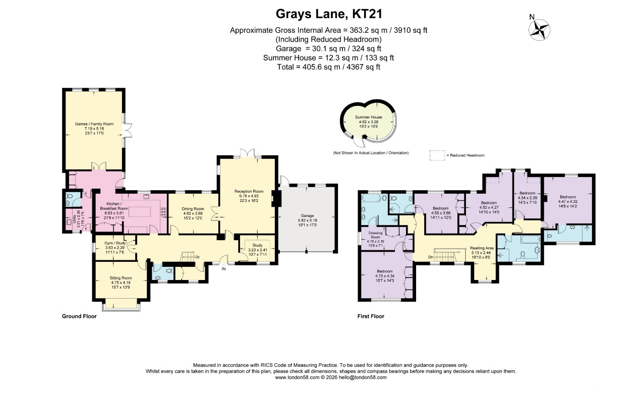 Antares, 31, Grays Lane, Ashtead floorplan