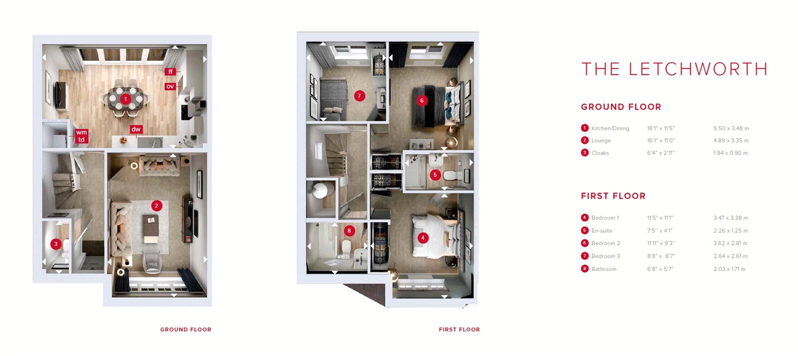 Plot 271 The Letchworth,, Tudor Meadow, Sawston floorplan