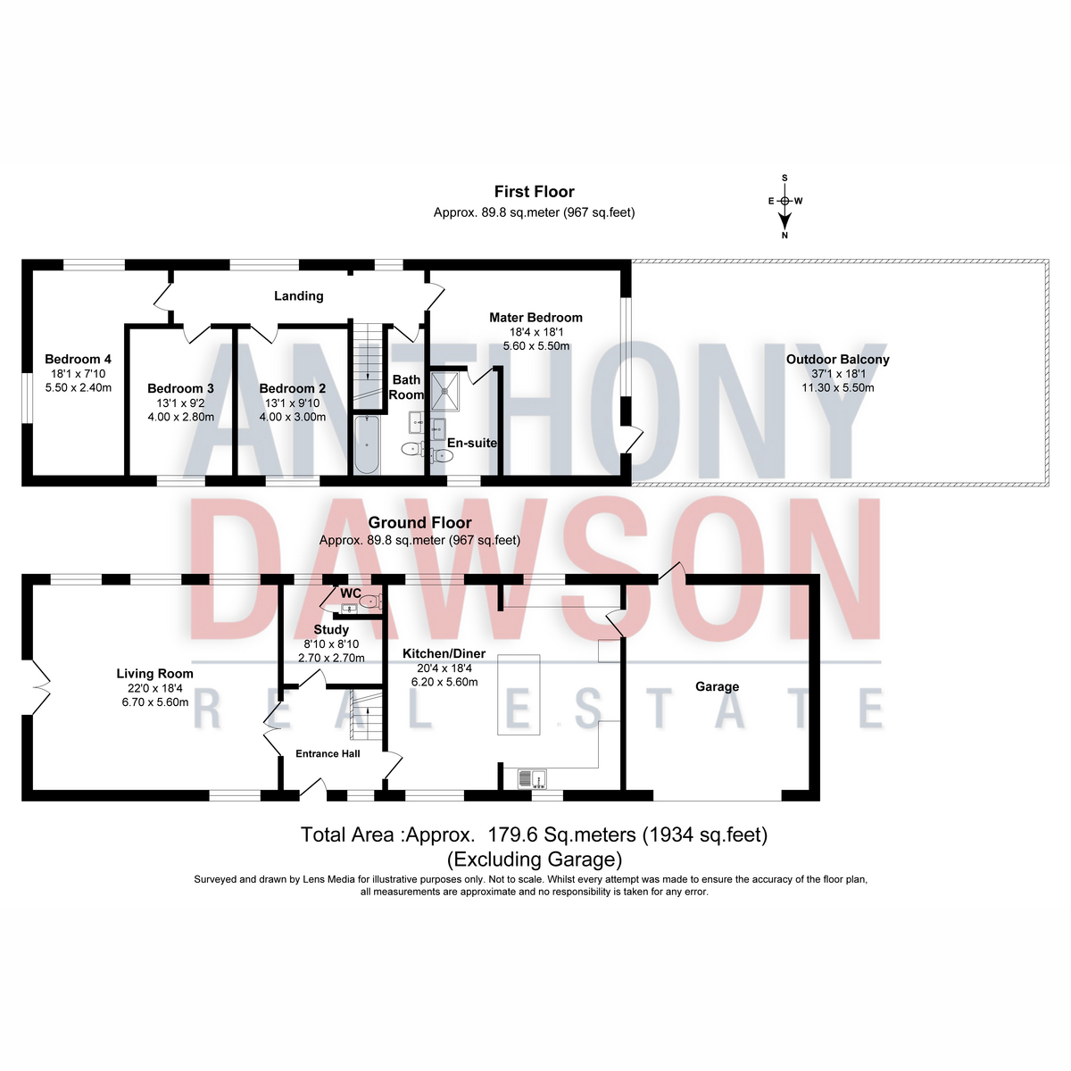 2, Carr Laund Mews, Carr Hall Road, Barrowford floorplan
