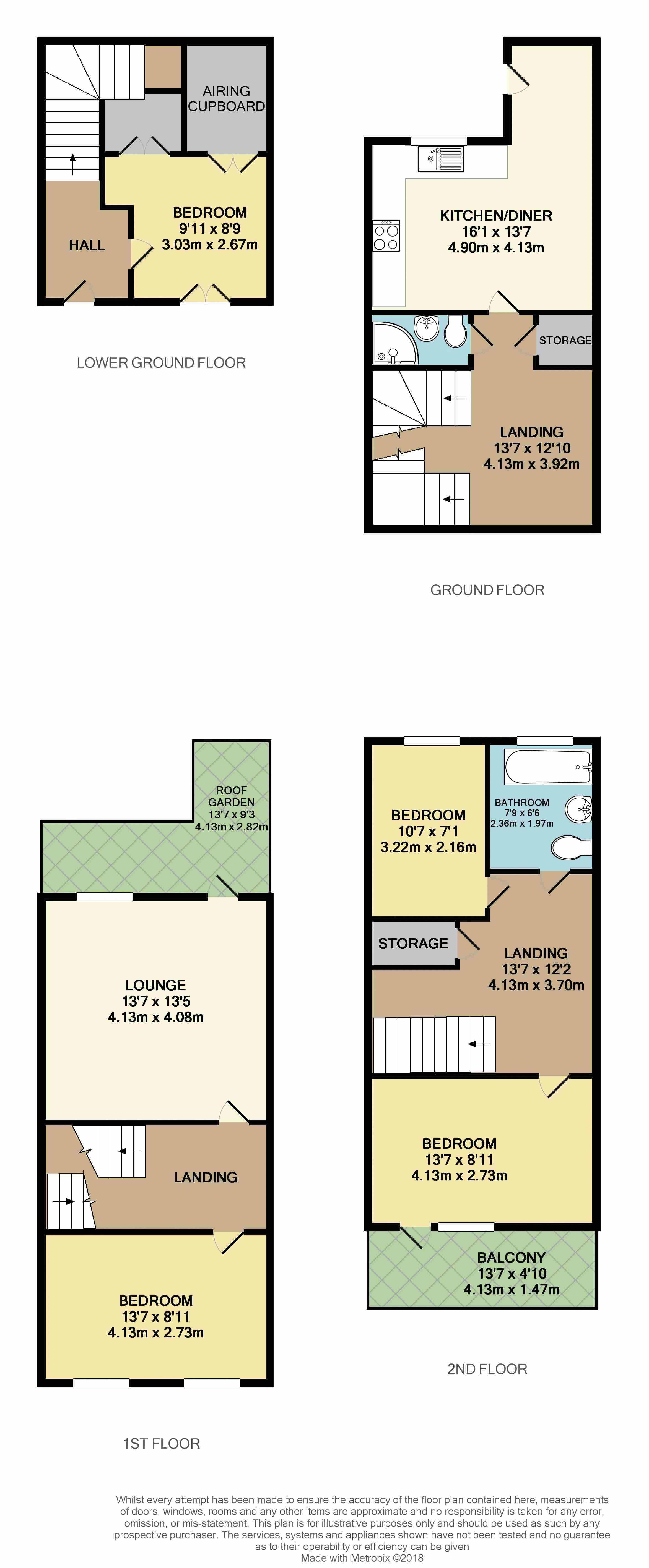 4 Bedrooms Terraced house for sale in Columbia Place, Campbell Park, Milton Keynes MK9