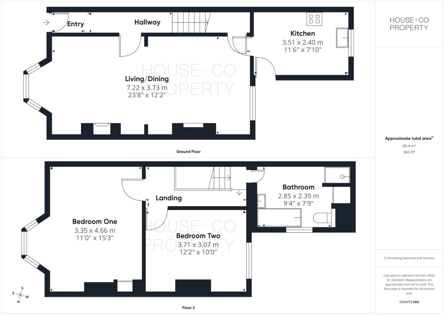 8, Northcote Road, Bristol floorplan
