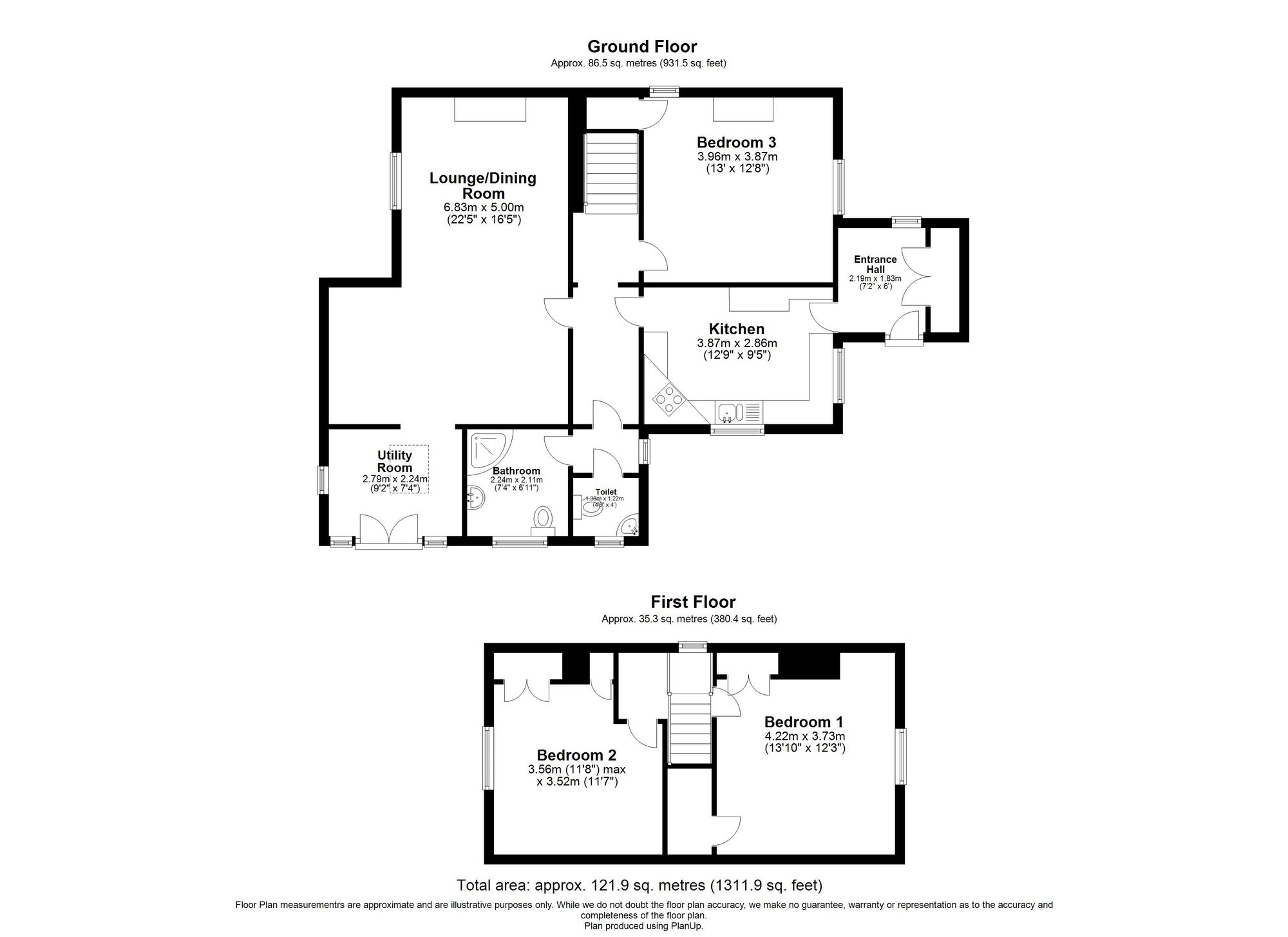 Jockey Cottage Baldock Road, Royston floorplan
