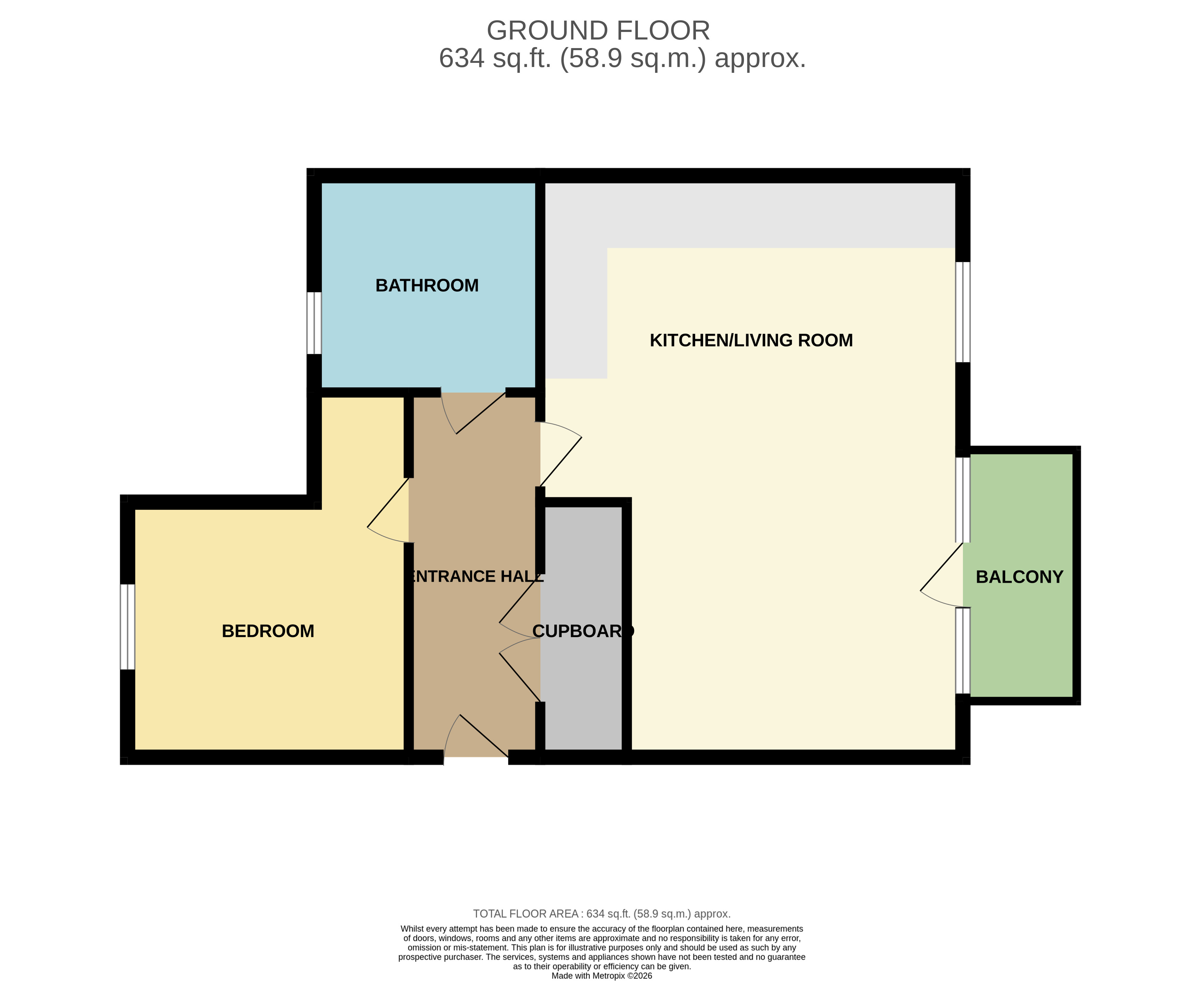 Flat 11, Harrison Lodge,, Station Approach, Essex floorplan
