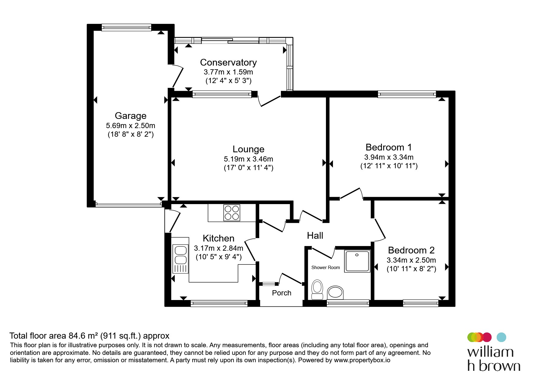 12, Park Road, Dereham floorplan