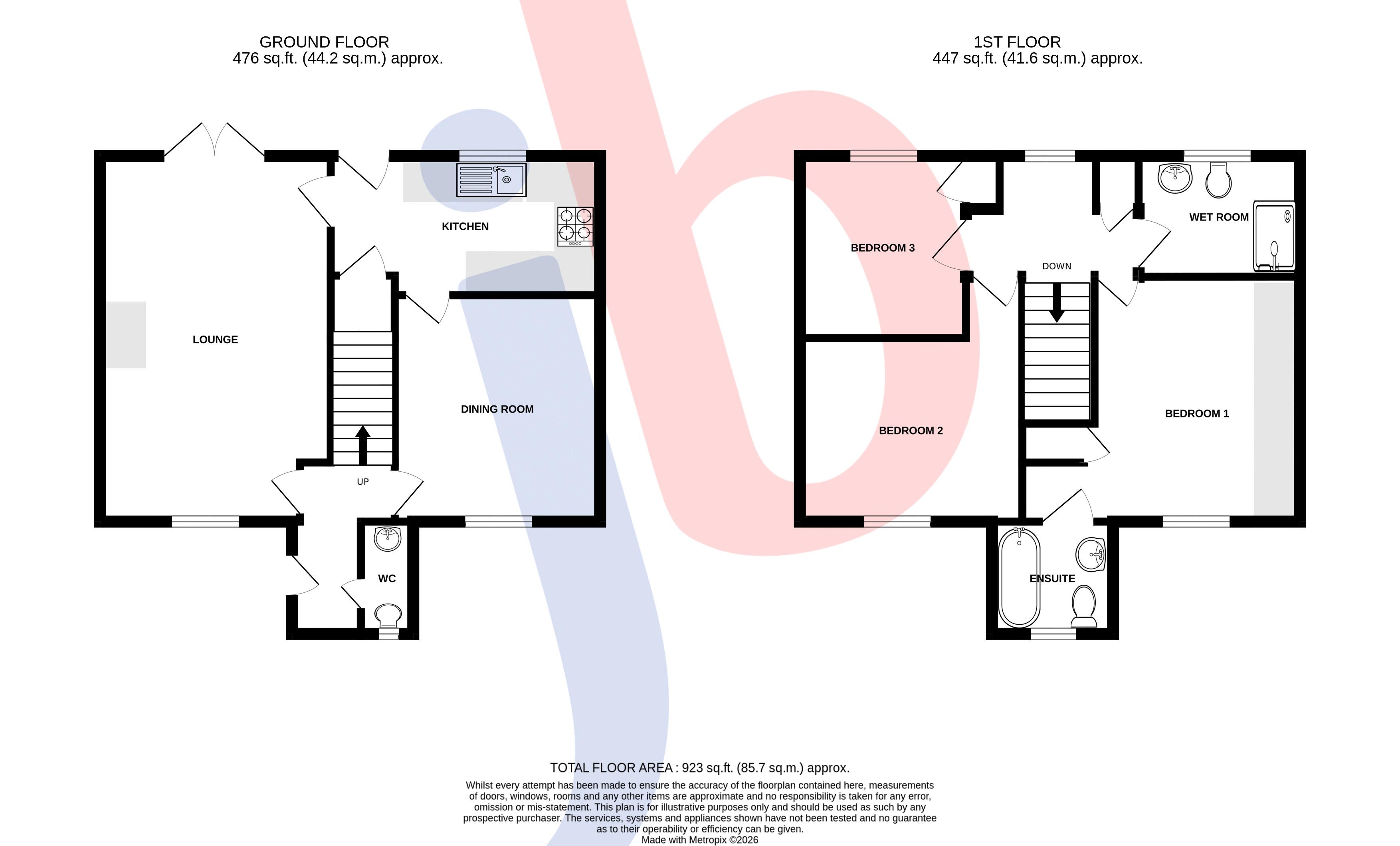 3, Primrose Avenue, Newark floorplan