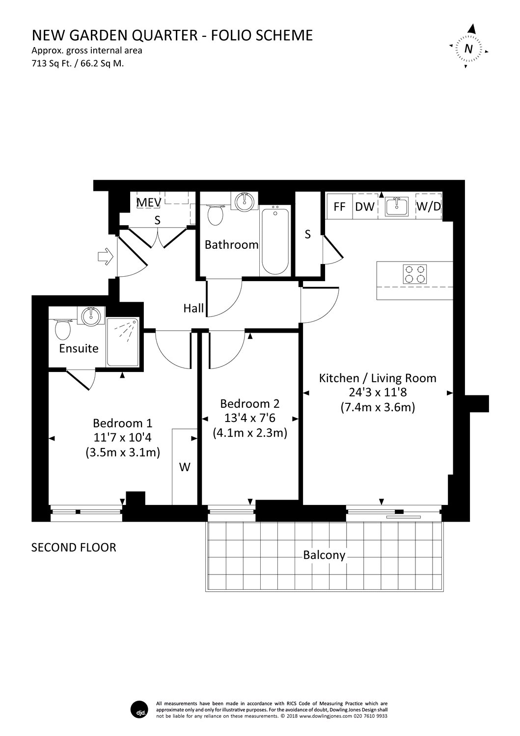 2 Bedrooms Flat to rent in New Garden Quarter, 3 Forrester Way, London E15