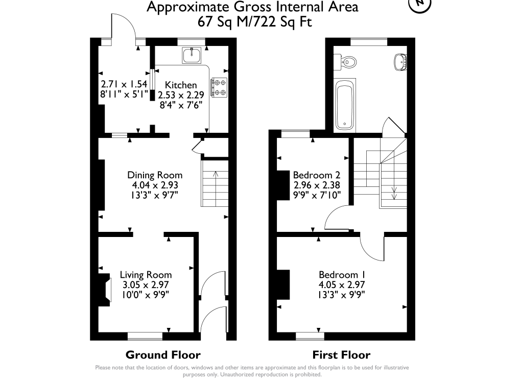 7, Tavistock Road, Exeter floorplan