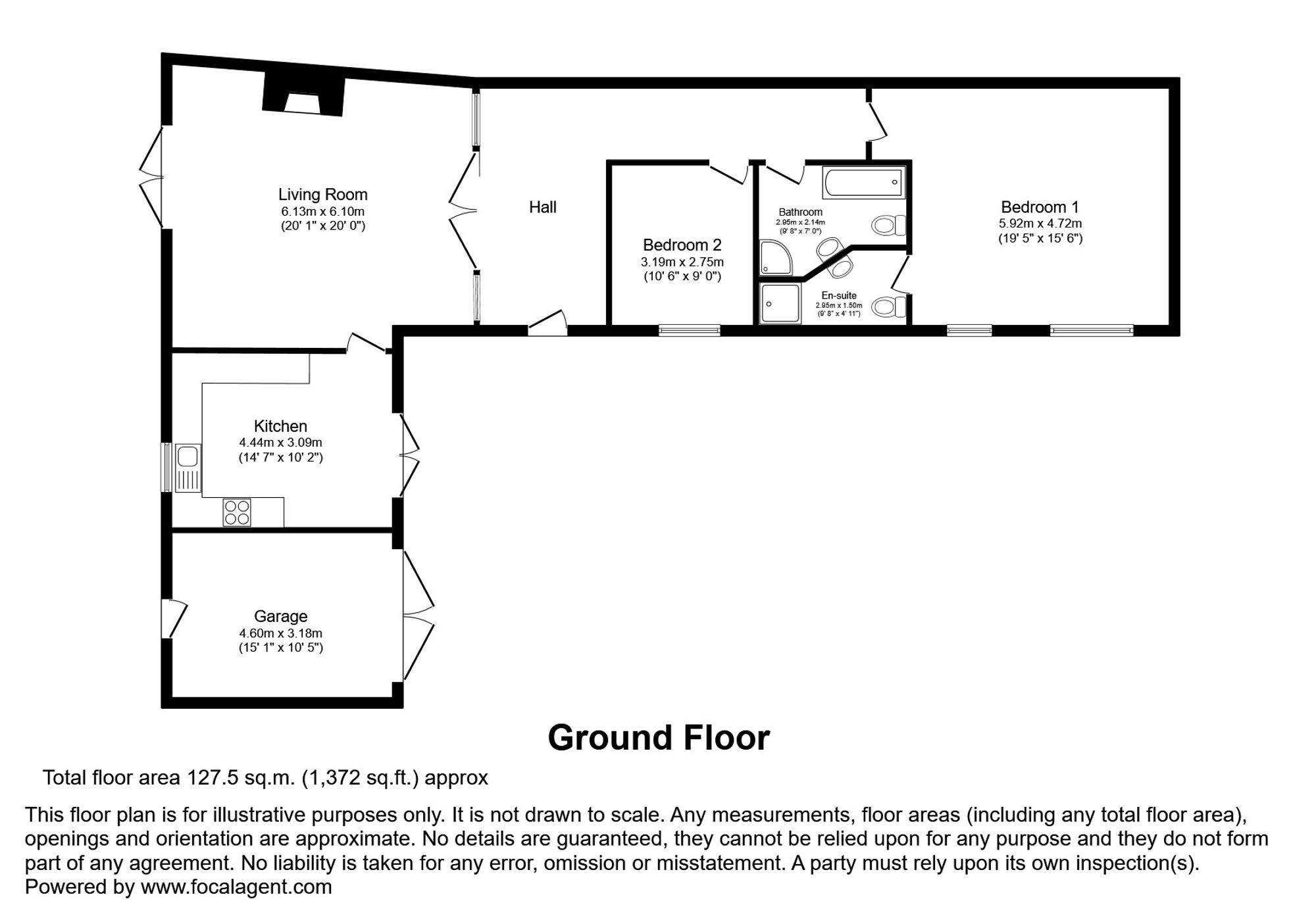The Old Forge, Grantham floorplan