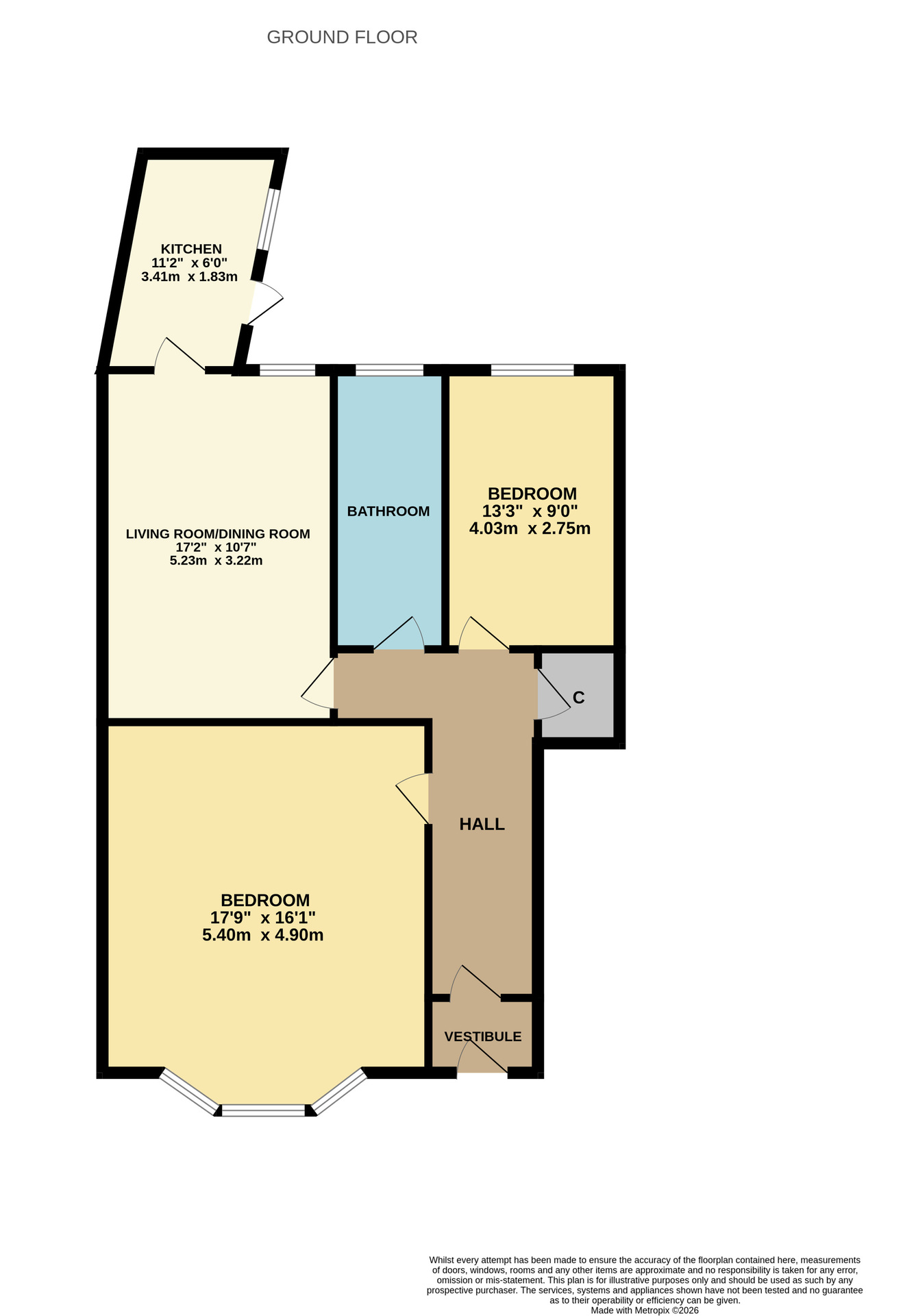 189 Clifton Road, Aberdeen floorplan