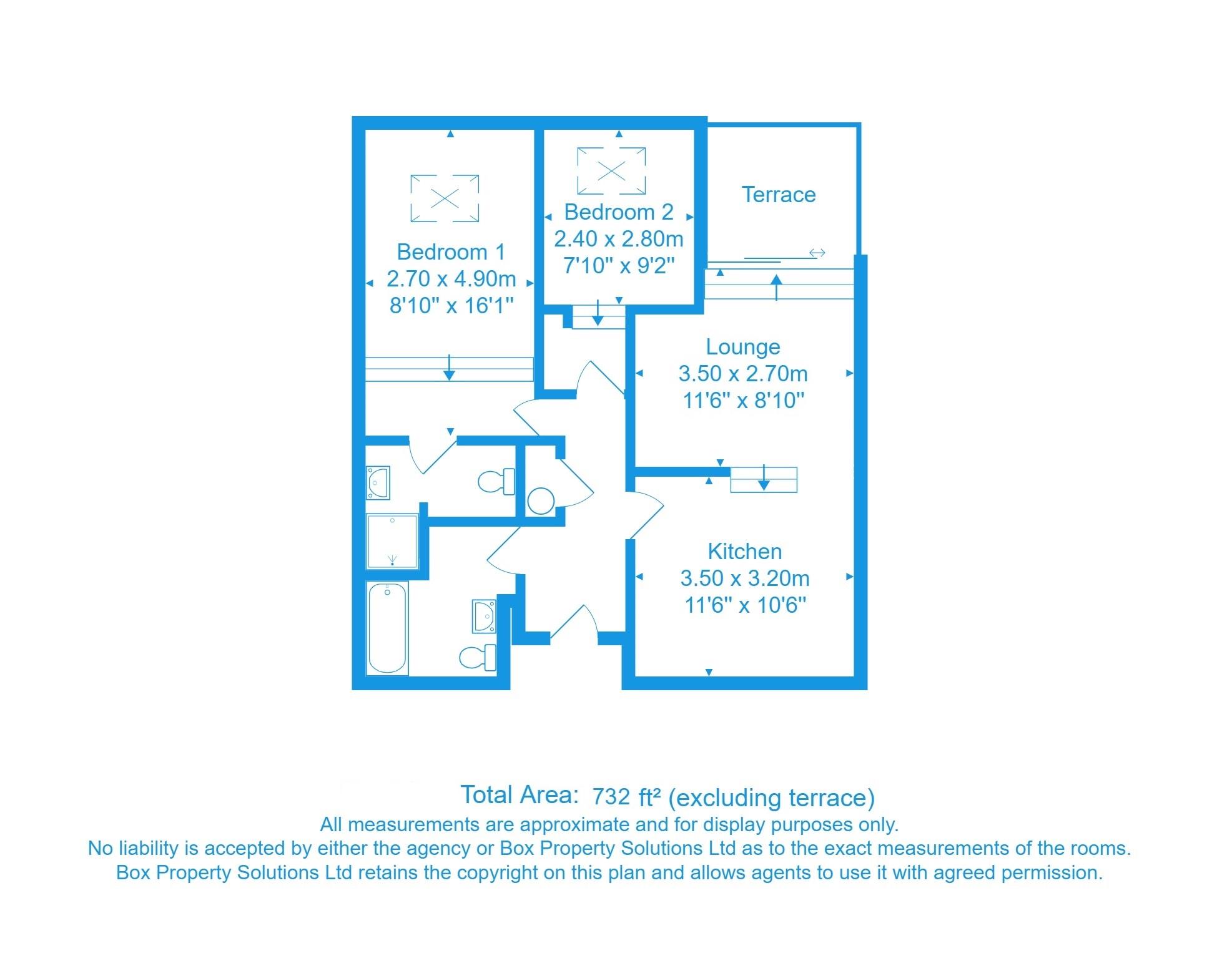 34, MERCHANTS HOUSE, 66 NORTH STREET, LEEDS floorplan