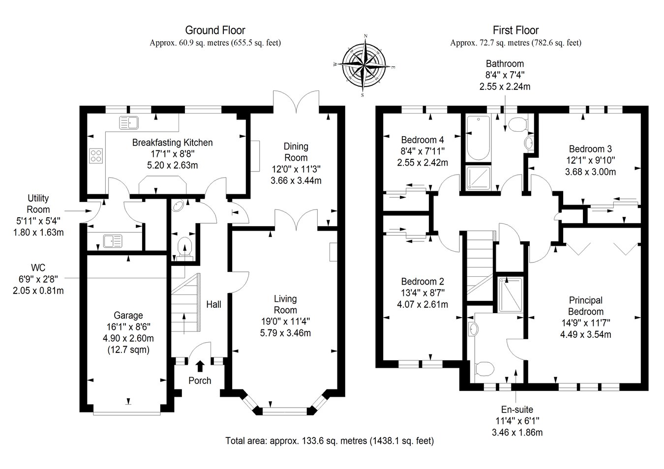 74, West Baldridge Road, Dunfermline floorplan