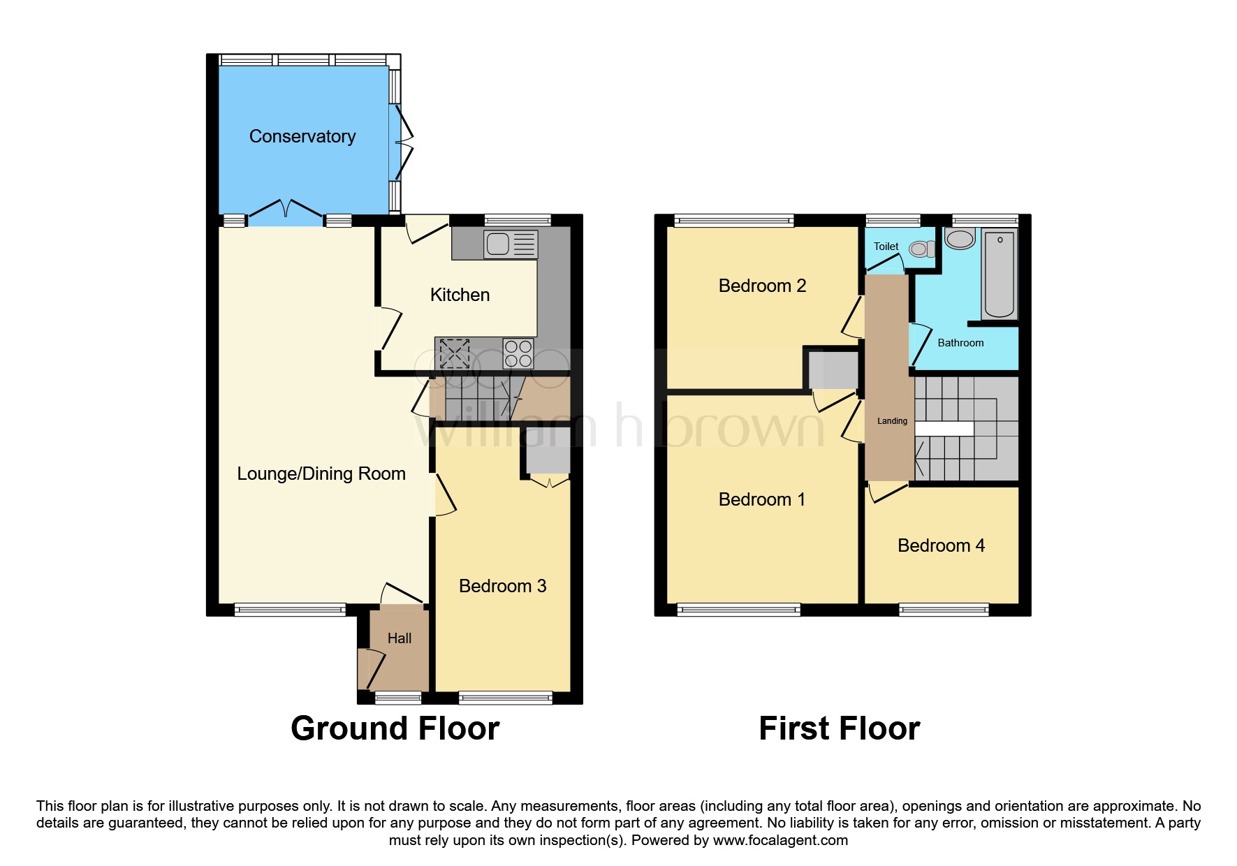 11, Huntingdon Crescent, Scunthorpe floorplan