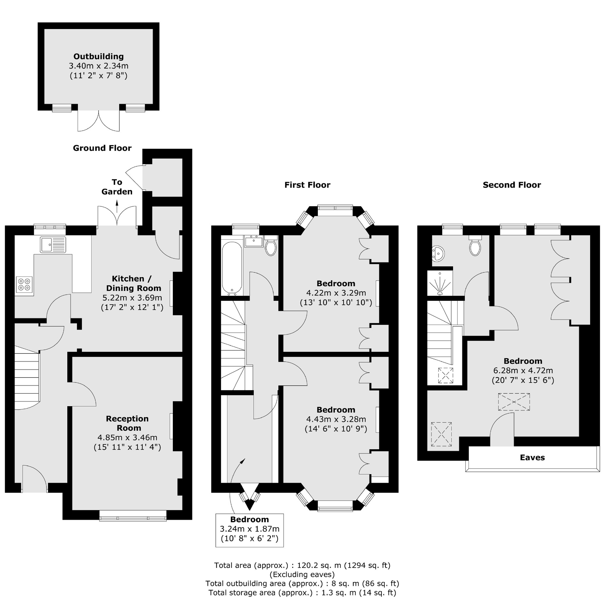 46, Ollerton Road, London floorplan