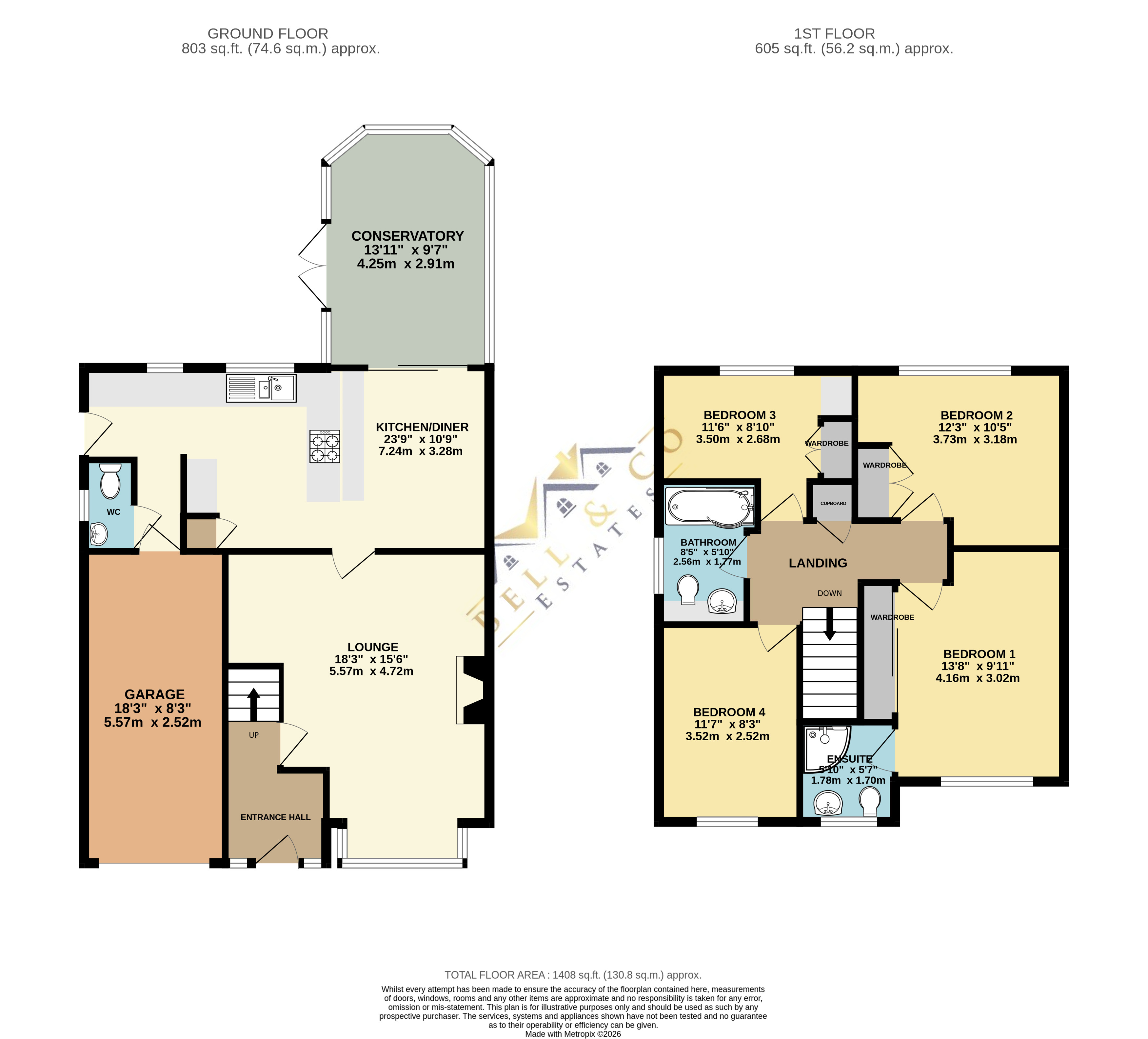 60, Martin Close, Sheffield floorplan