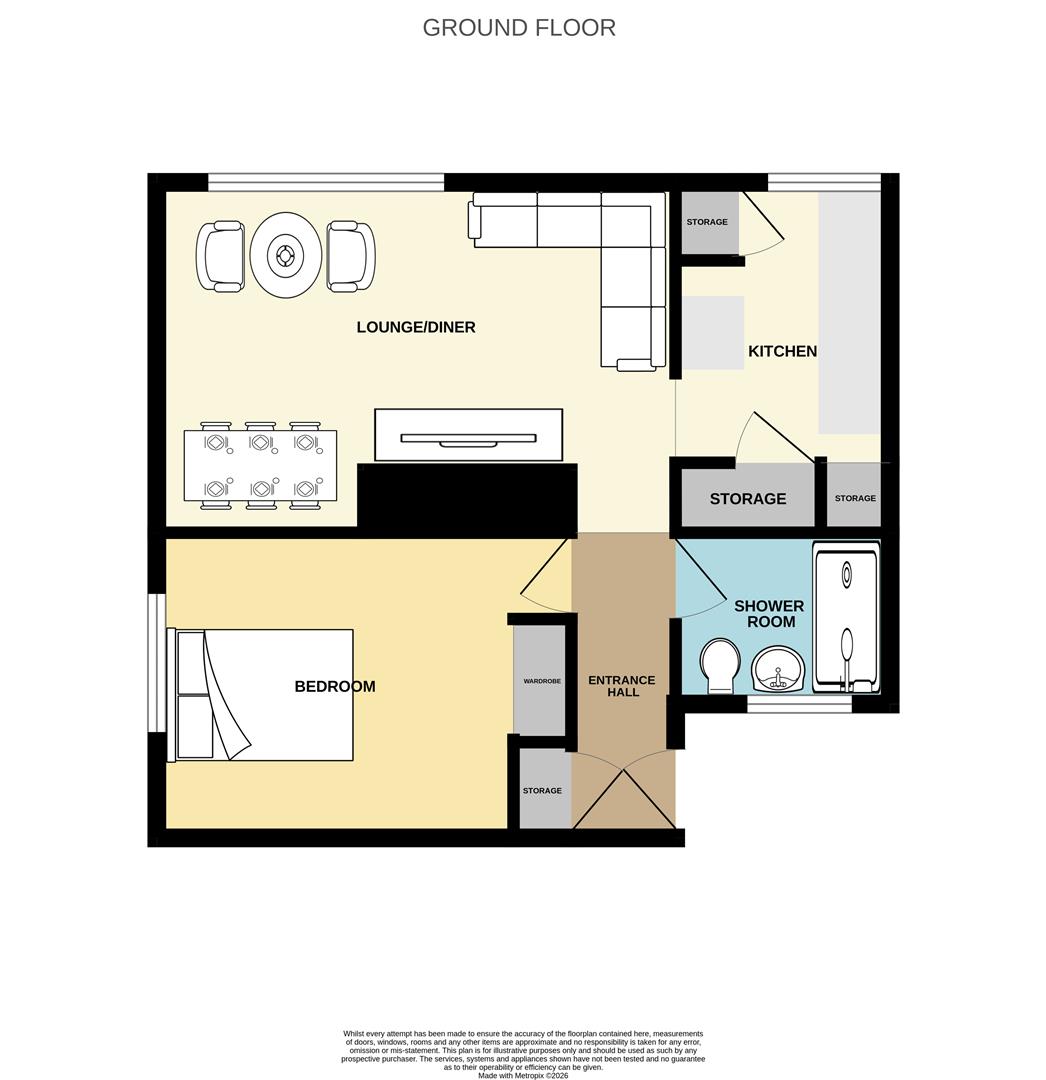 336, The Knares, Basildon floorplan