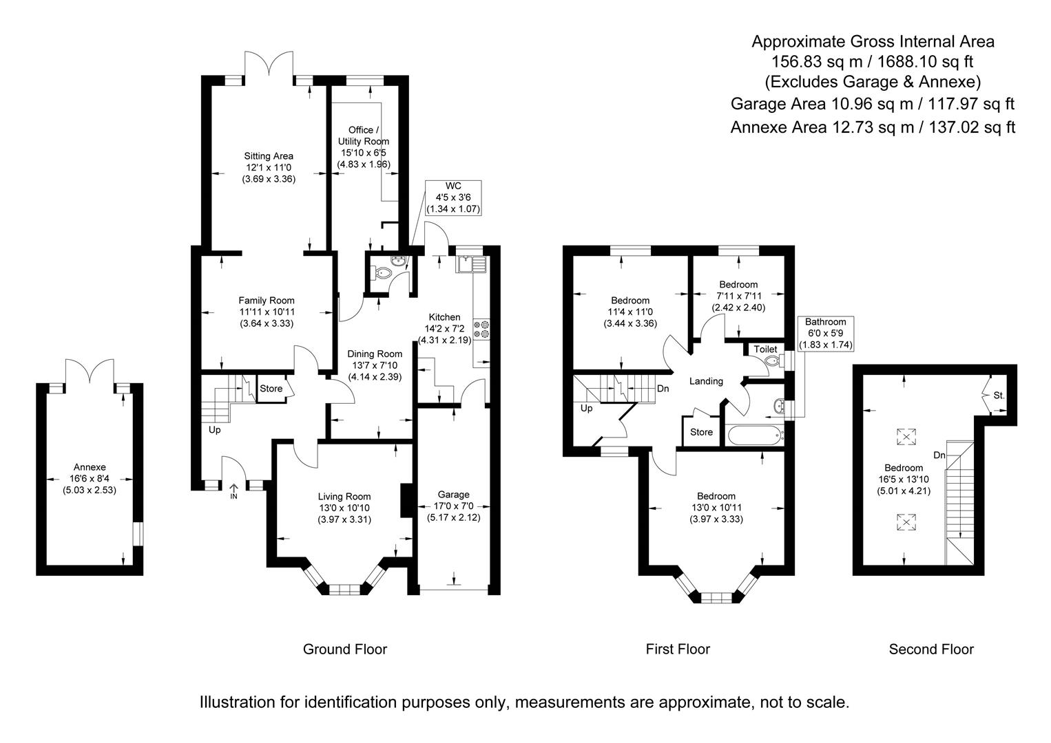 183, Cambridge Road, Hitchin floorplan