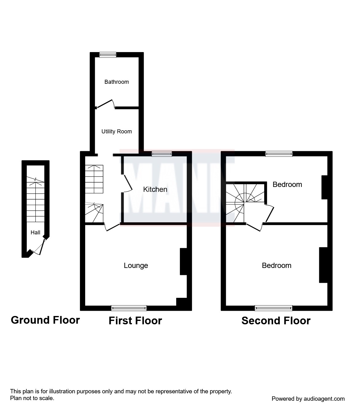 74A, London floorplan