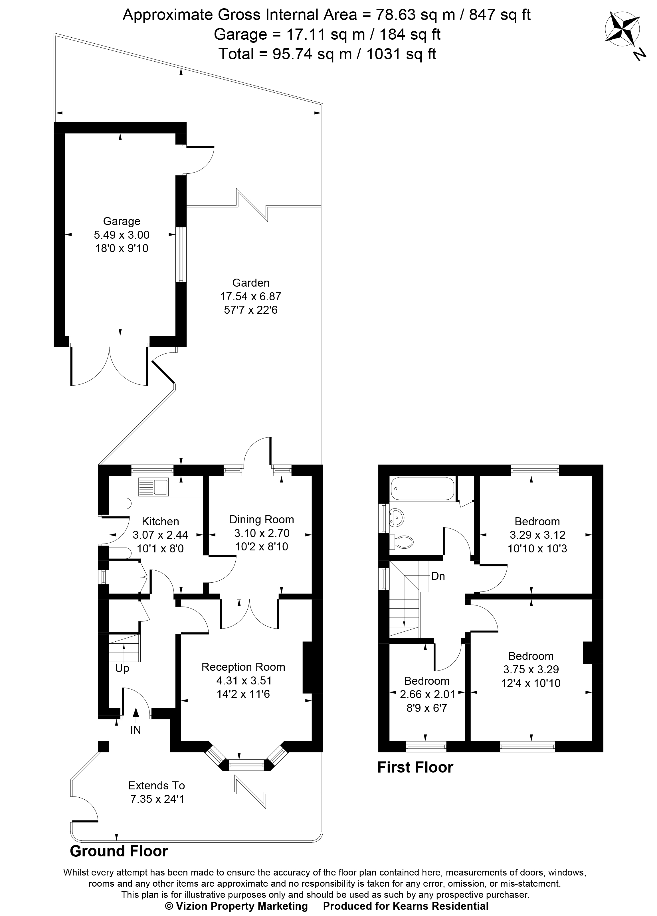 4, Leys Close, Uxbridge floorplan