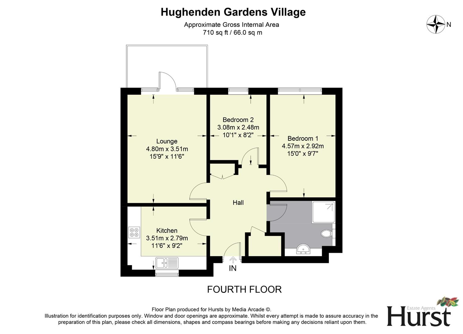 Hughenden Gardens Village, High Wycombe floorplan
