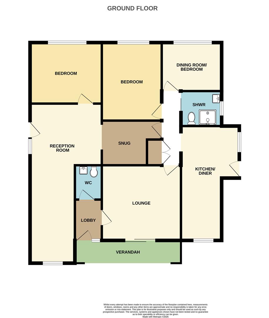 17, Trelispen Park Drive, Gorran floorplan