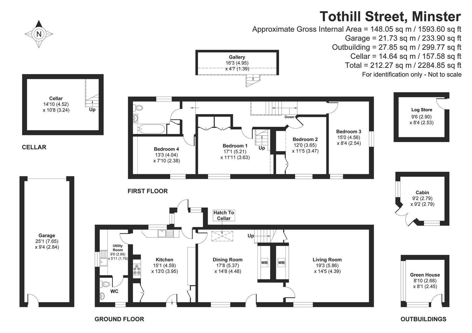 Rose Cottage, 30, Tothill Street, Ramsgate floorplan