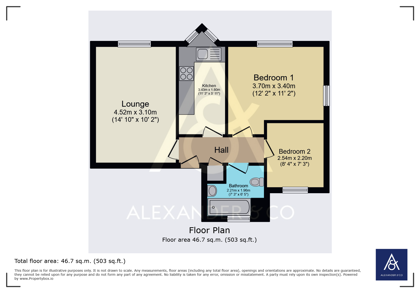27, Plested Court, Aylesbury floorplan
