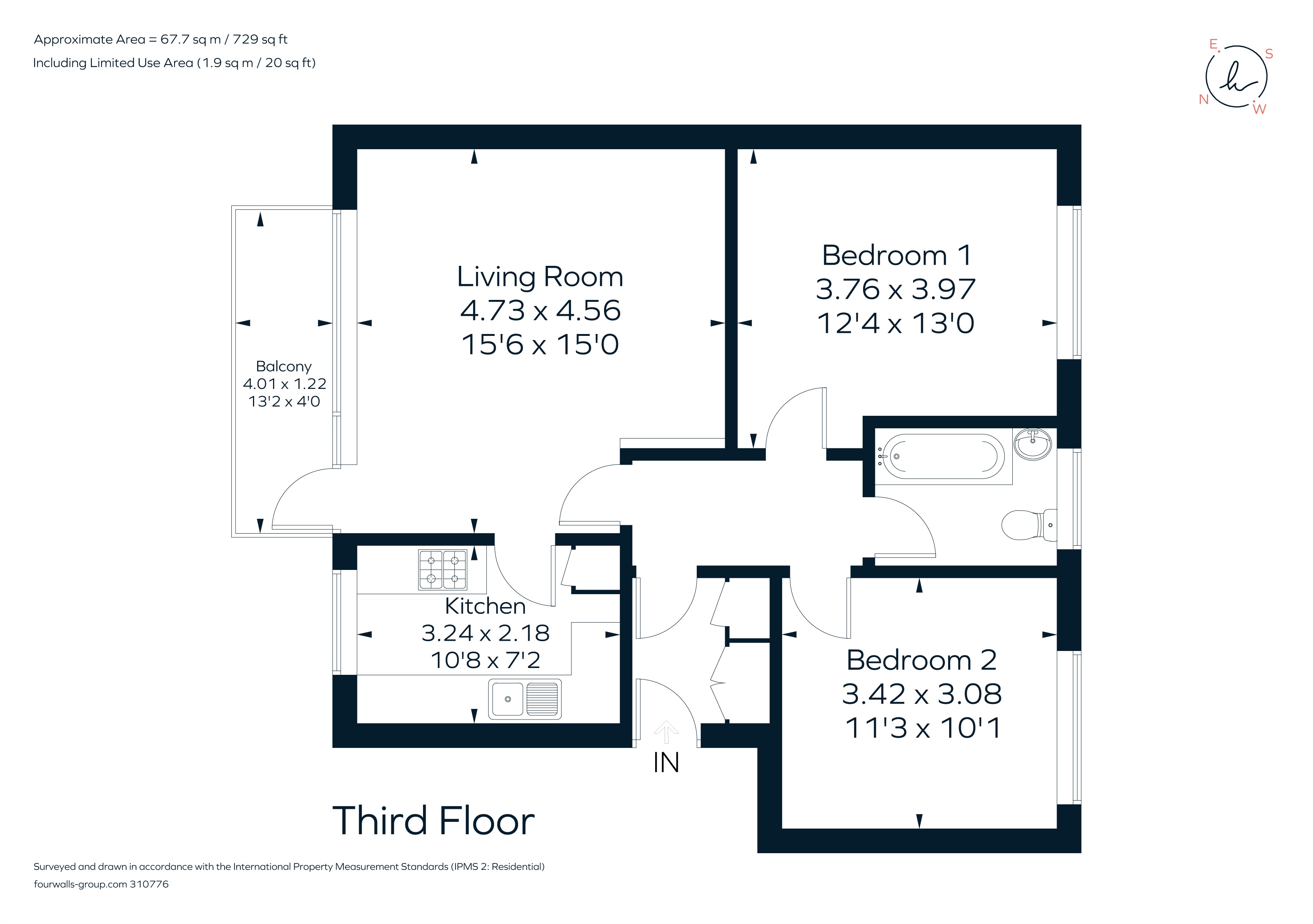 20, Shady Bower Close, Salisbury floorplan