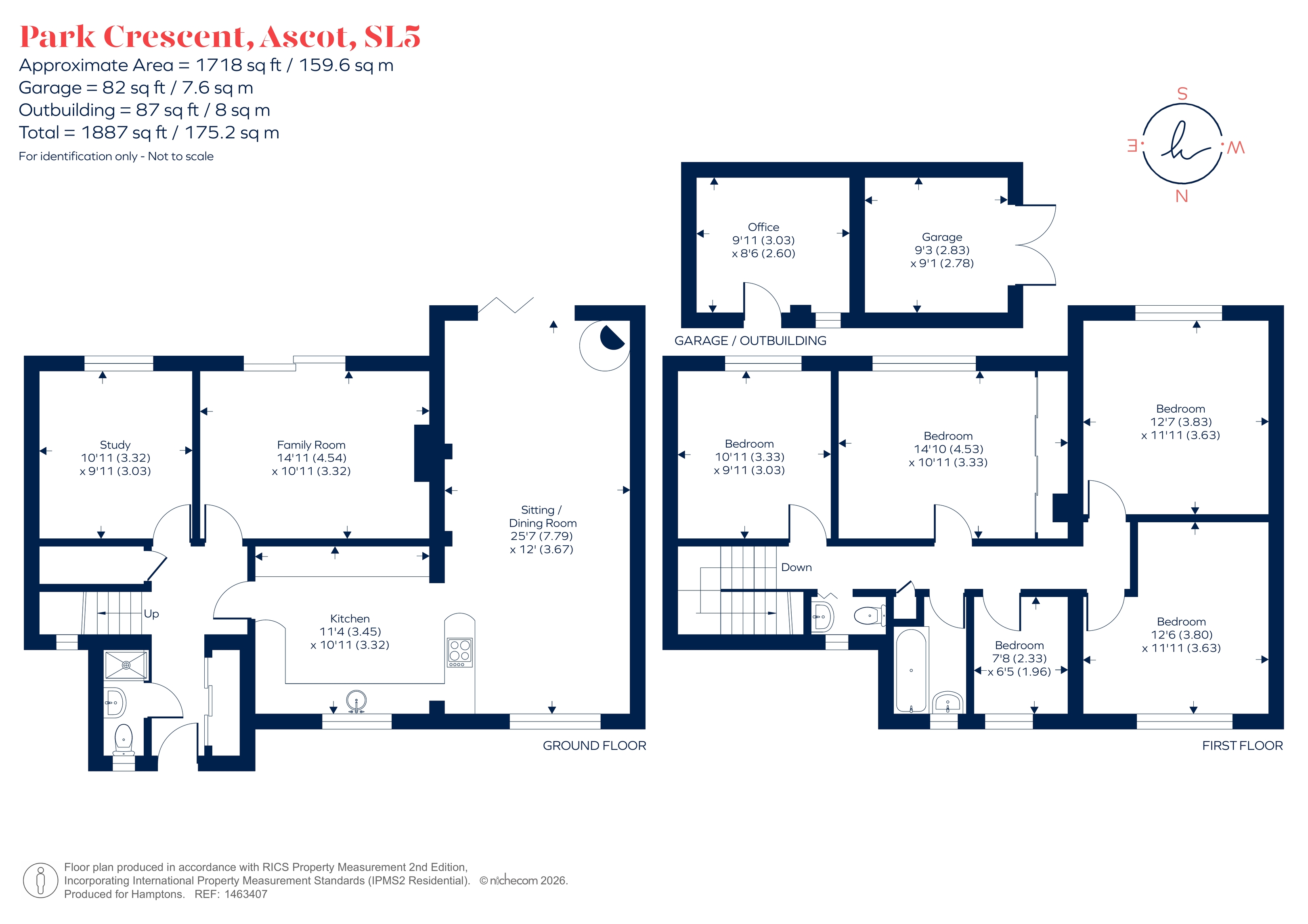 41, Park Crescent, Sunningdale floorplan