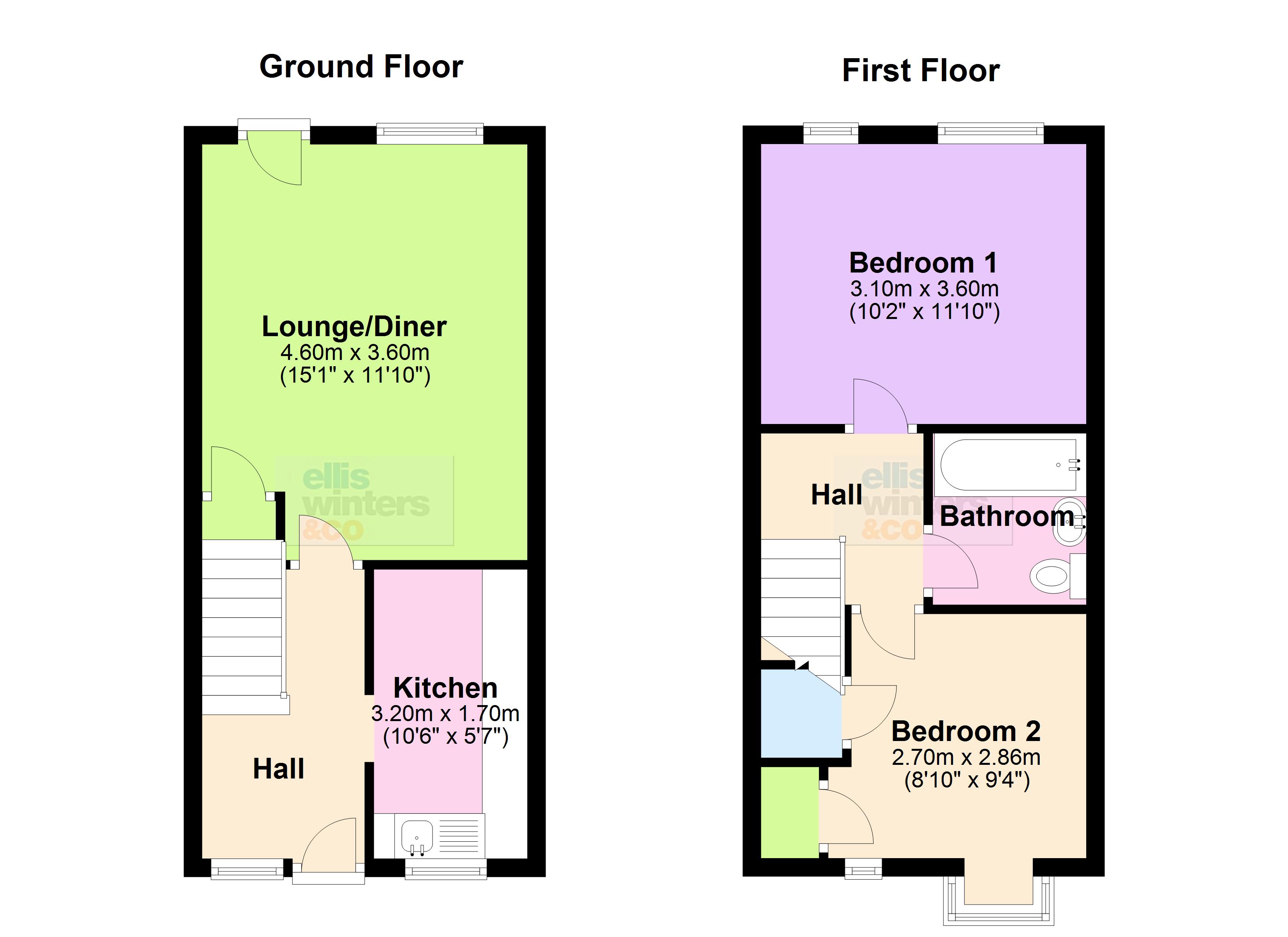 25, High School Close, March floorplan