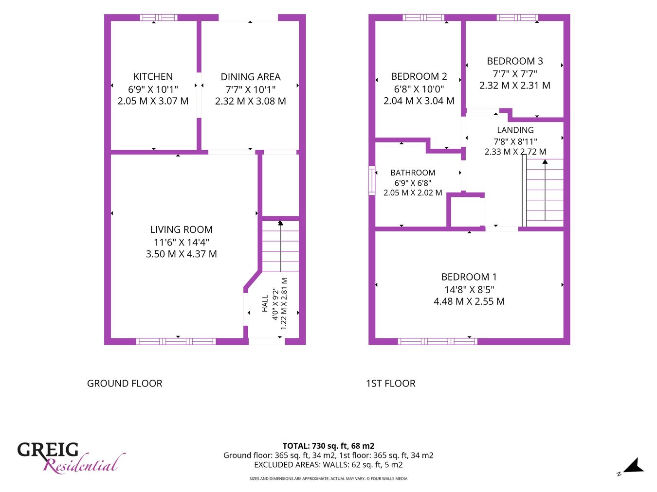 5, Auchentiber Place, Kilmarnock floorplan