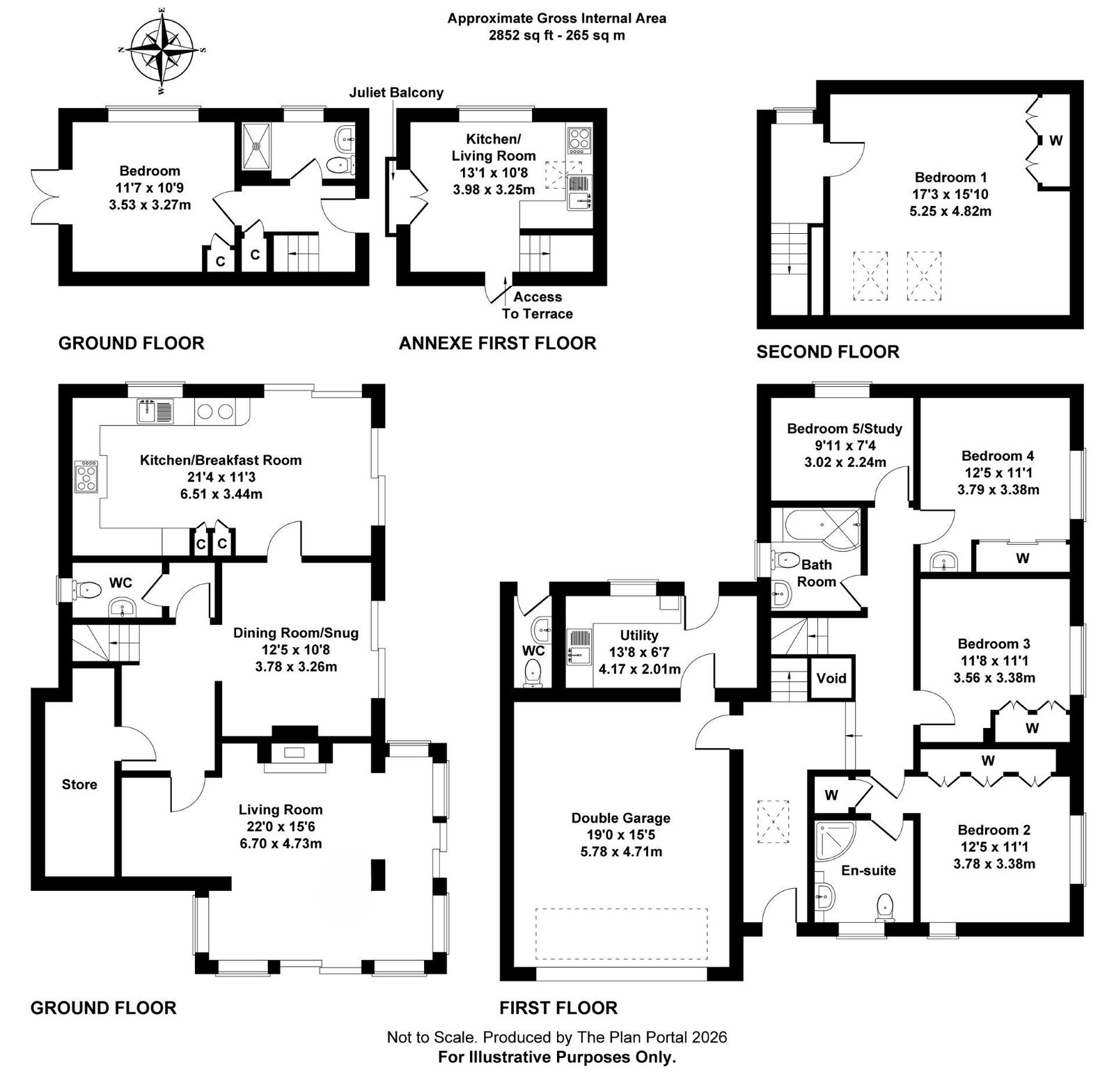 Frogs Meadow, Victoria Terrace, Yelverton floorplan