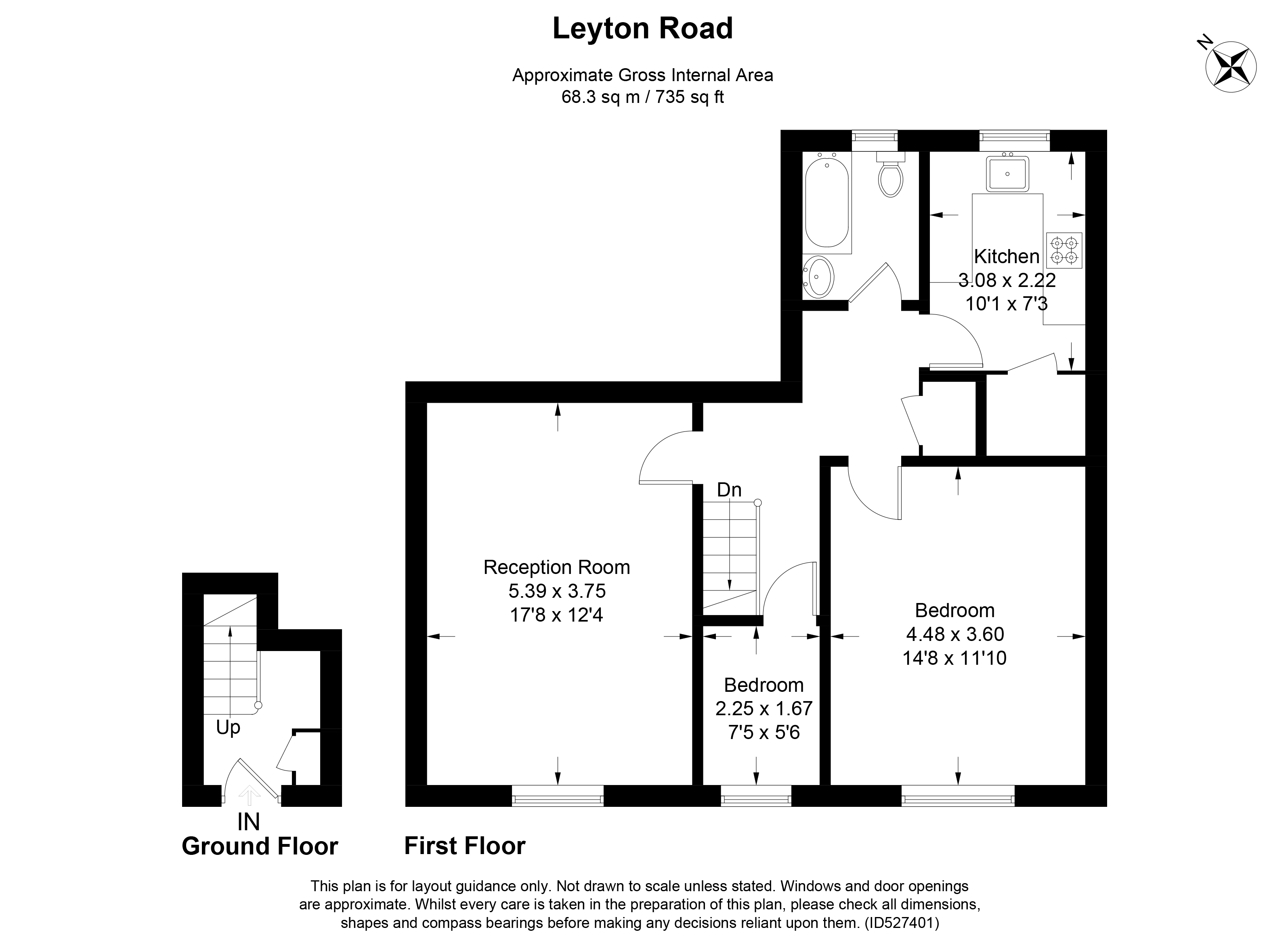 1 Bedrooms Flat to rent in Leyton Road, Harpenden AL5